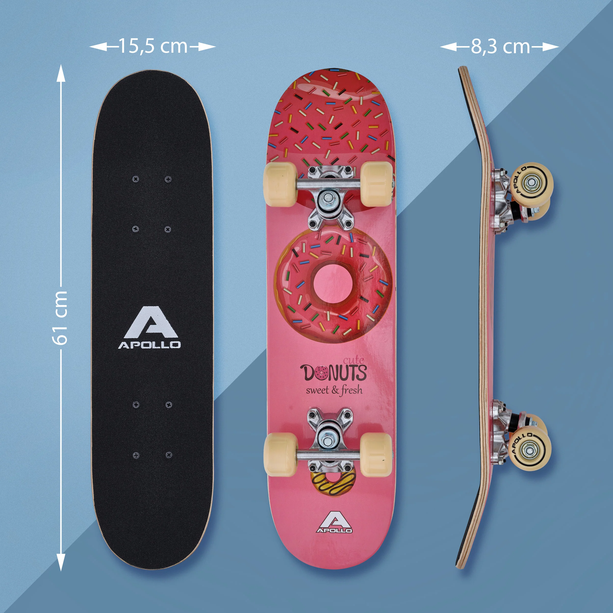 Kinder Skateboard - Donut - 61 cm - Image 5