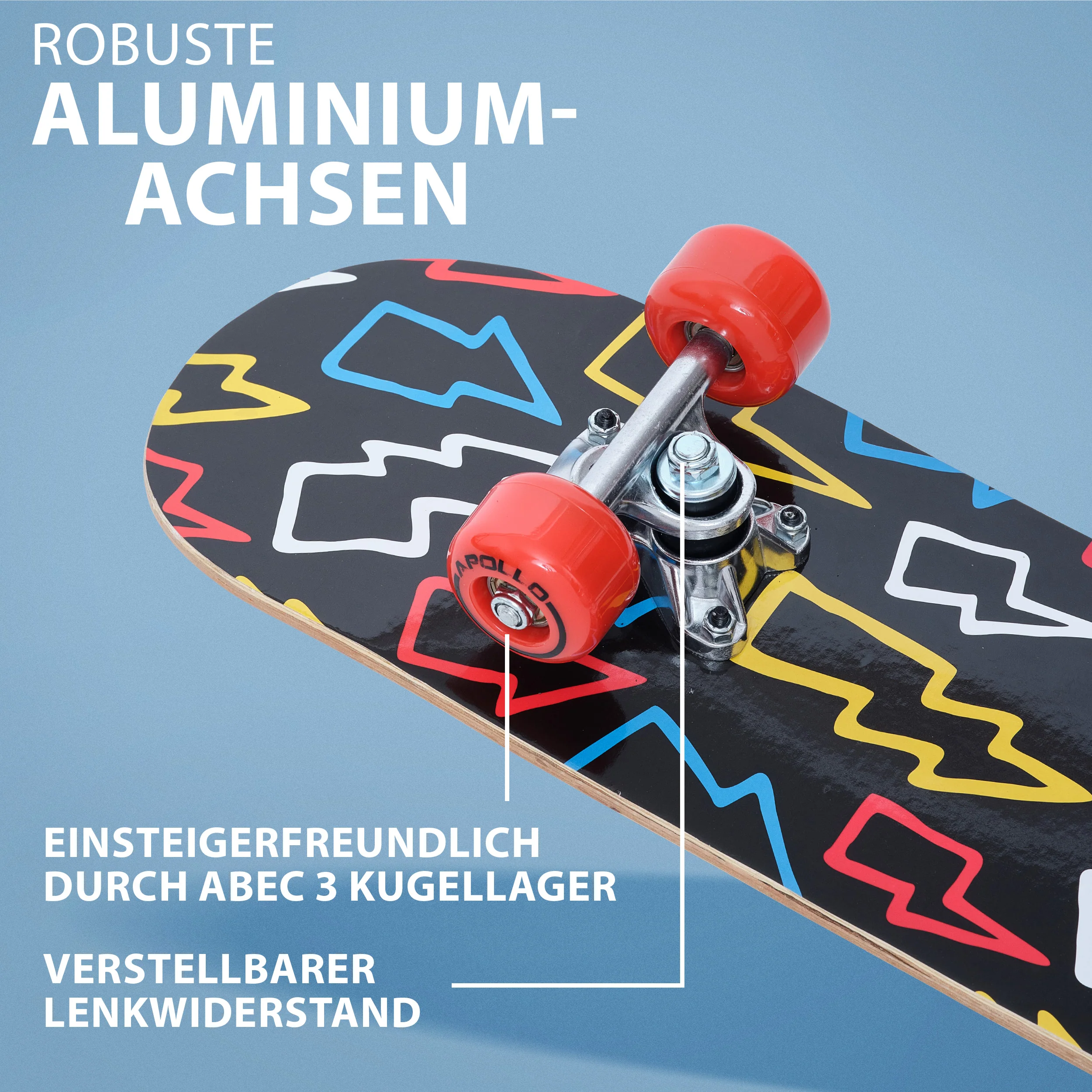 Kinder Skateboard - Flash - 61 cm - Image 3