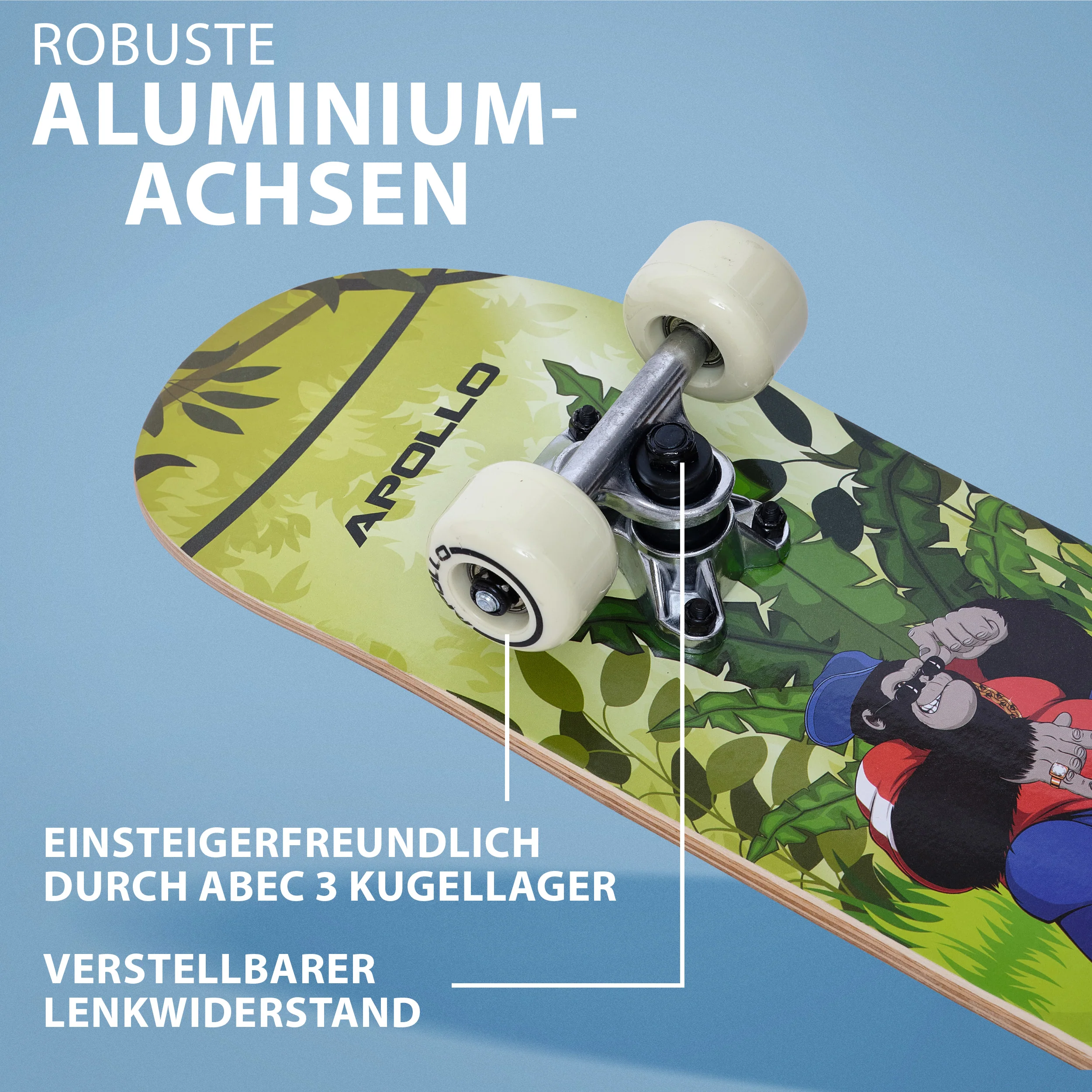 Kinder Skateboard - Gorilla Tom - 61 cm - Image 3