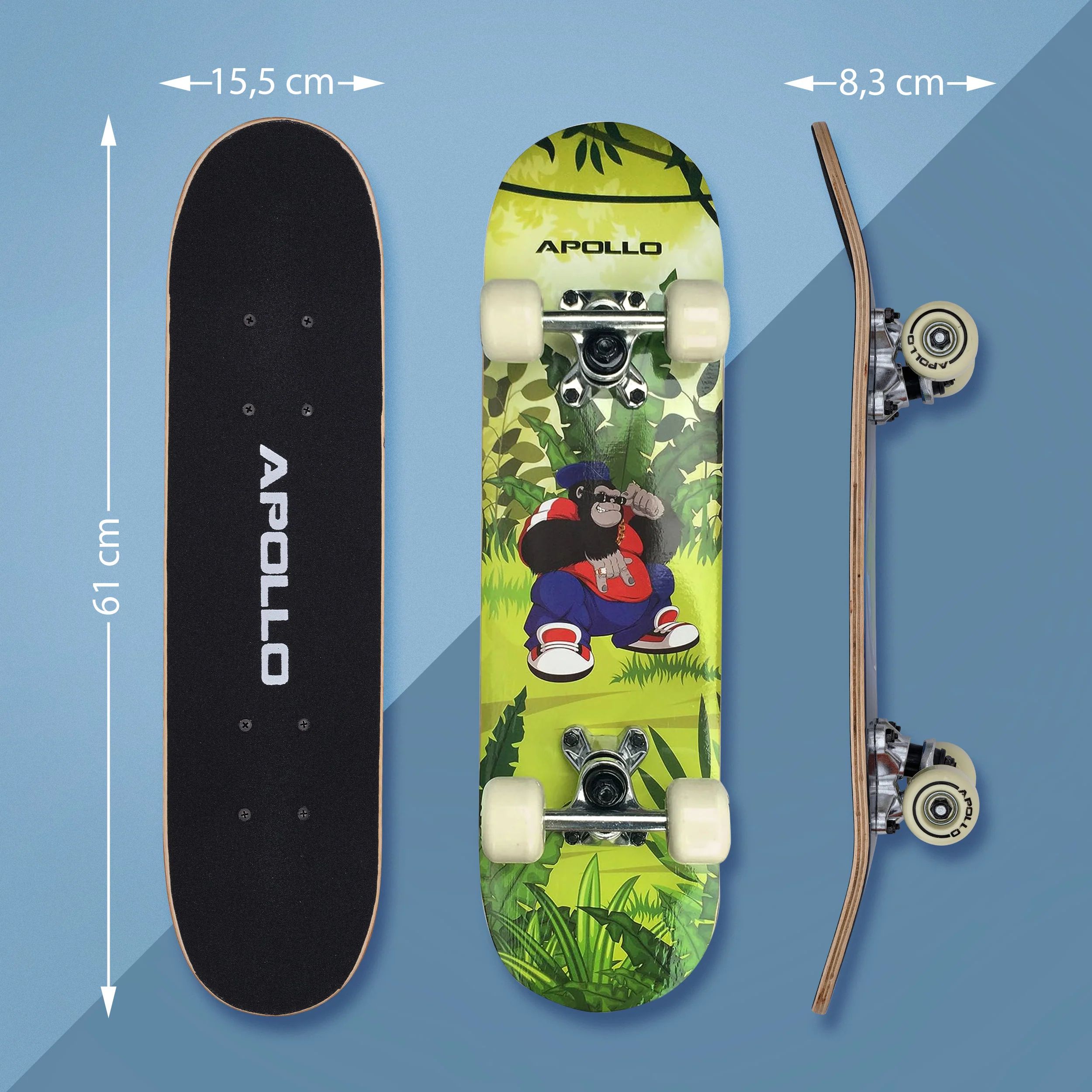 Kinder Skateboard - Gorilla Tom - 61 cm - Image 5
