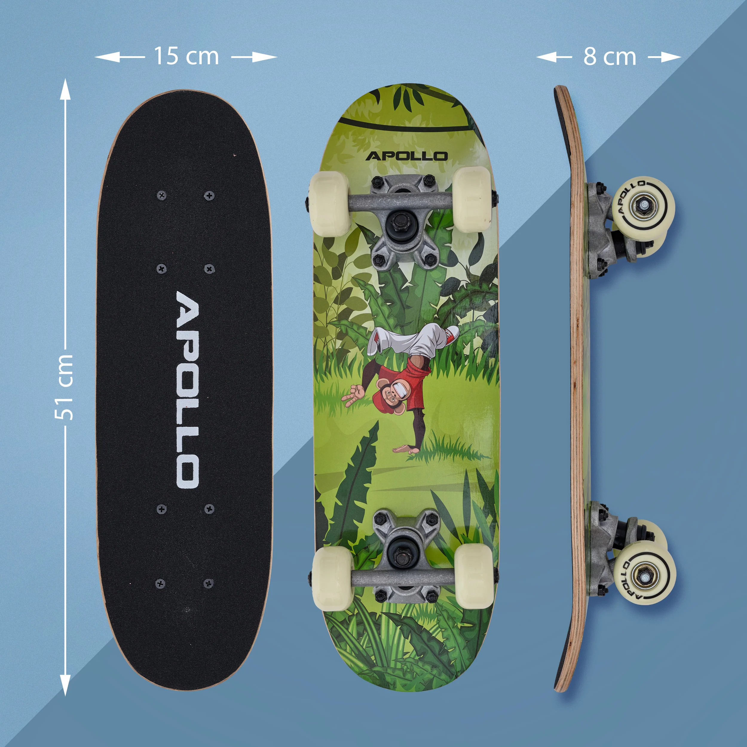 Kinder Skateboard - Monkey Man - 51 cm - Image 5