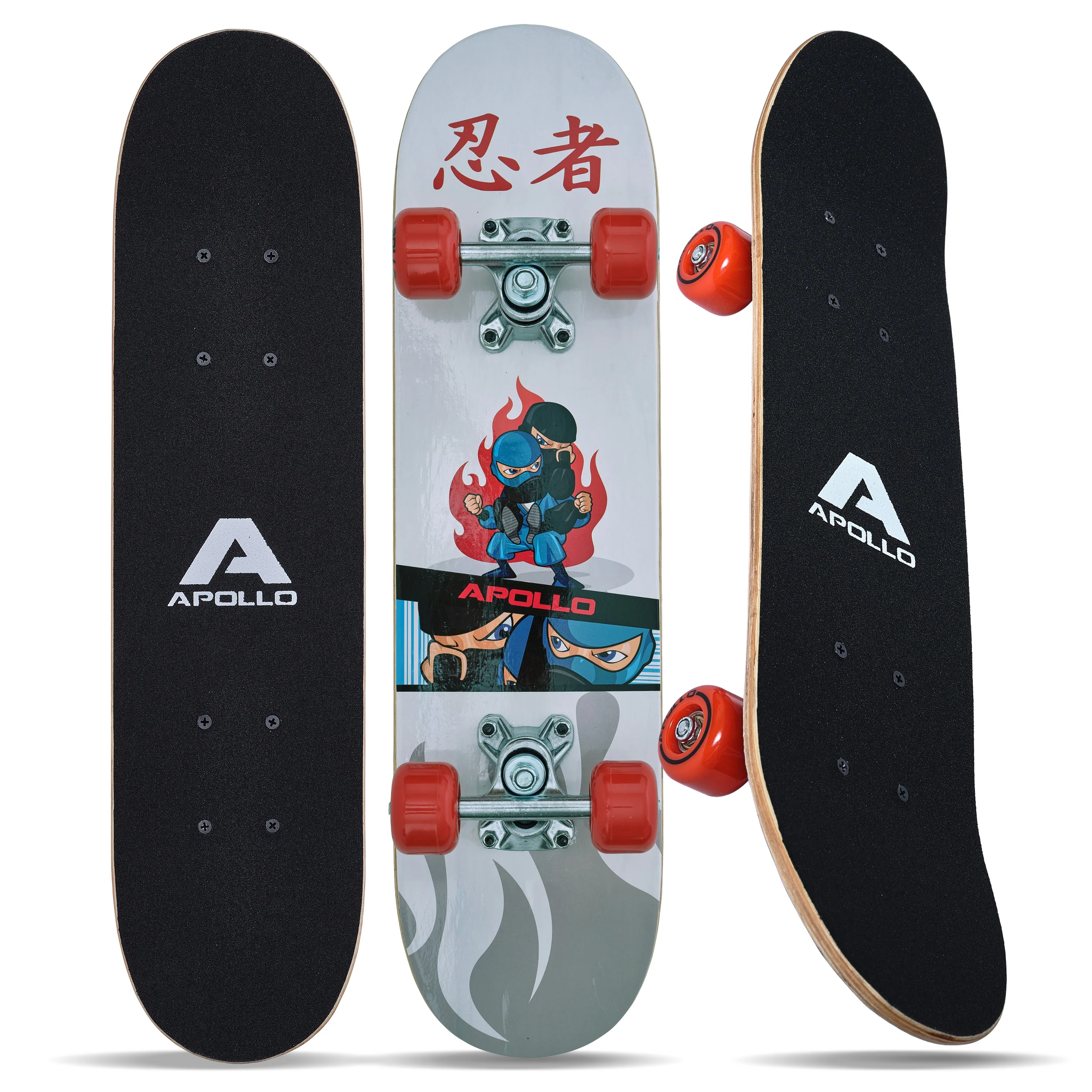 Kinder Skateboard - Ninja - 61 cm