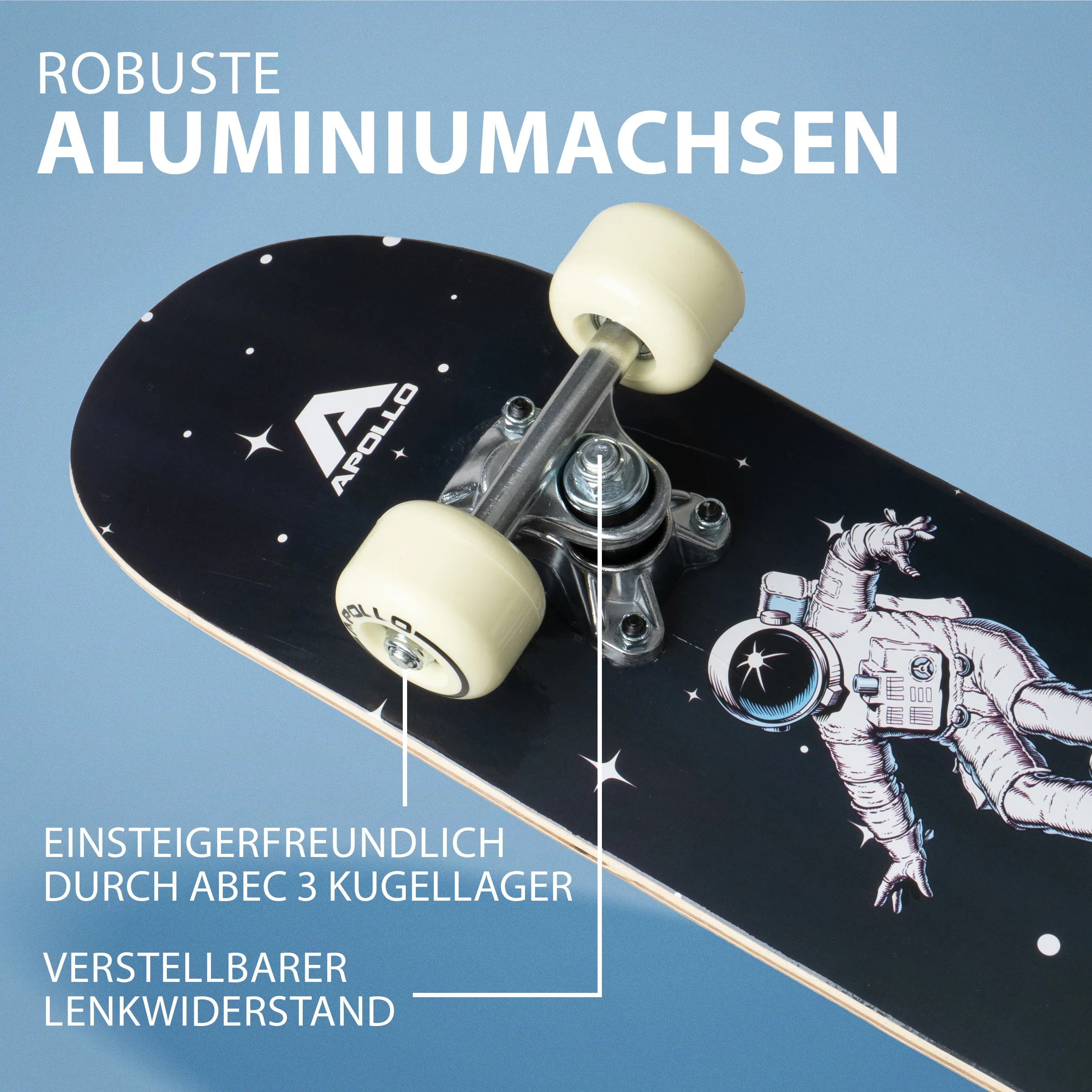 Kinder Skateboard - Spacewalk - 61 cm - Image 3