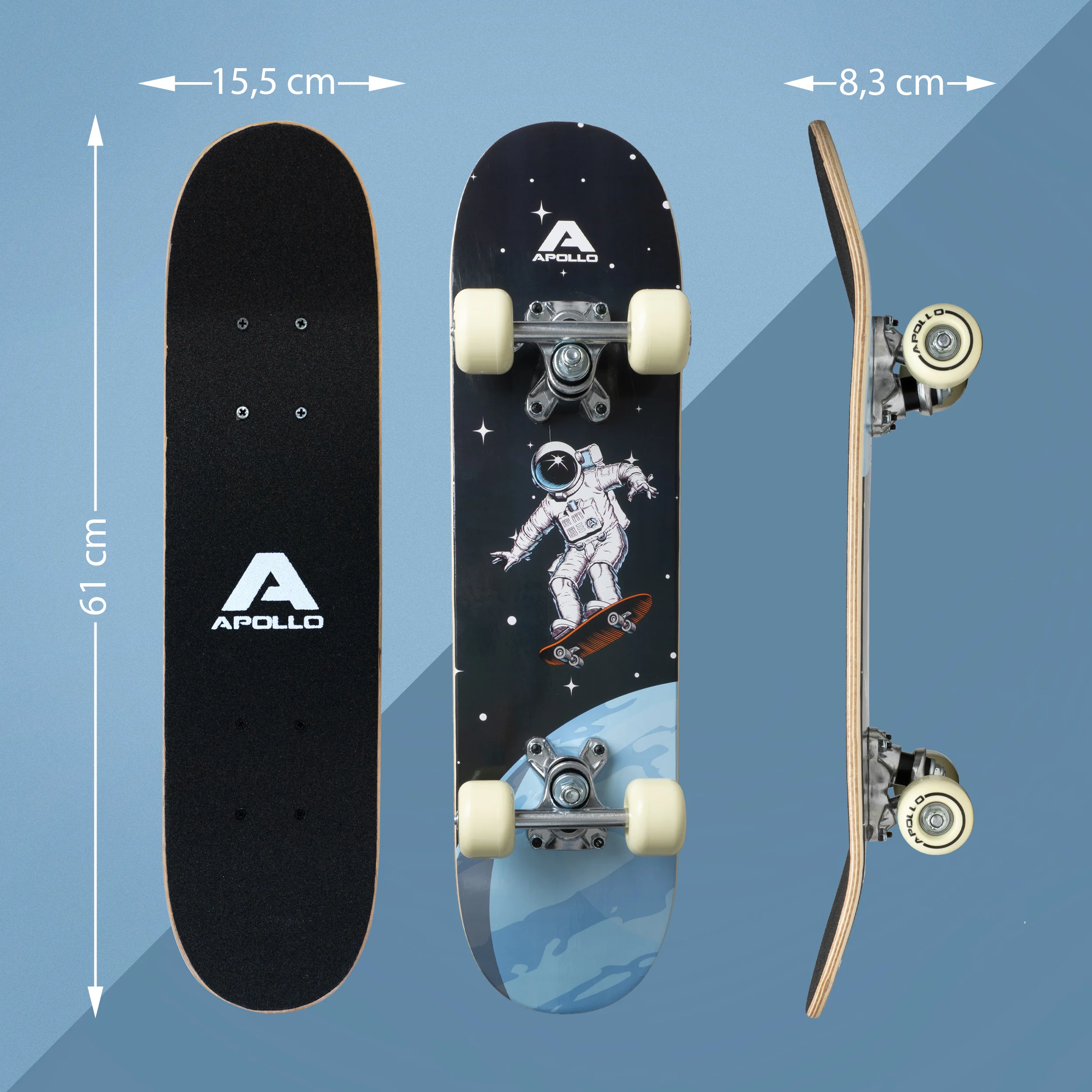Kinder Skateboard - Spacewalk - 61 cm - Image 5