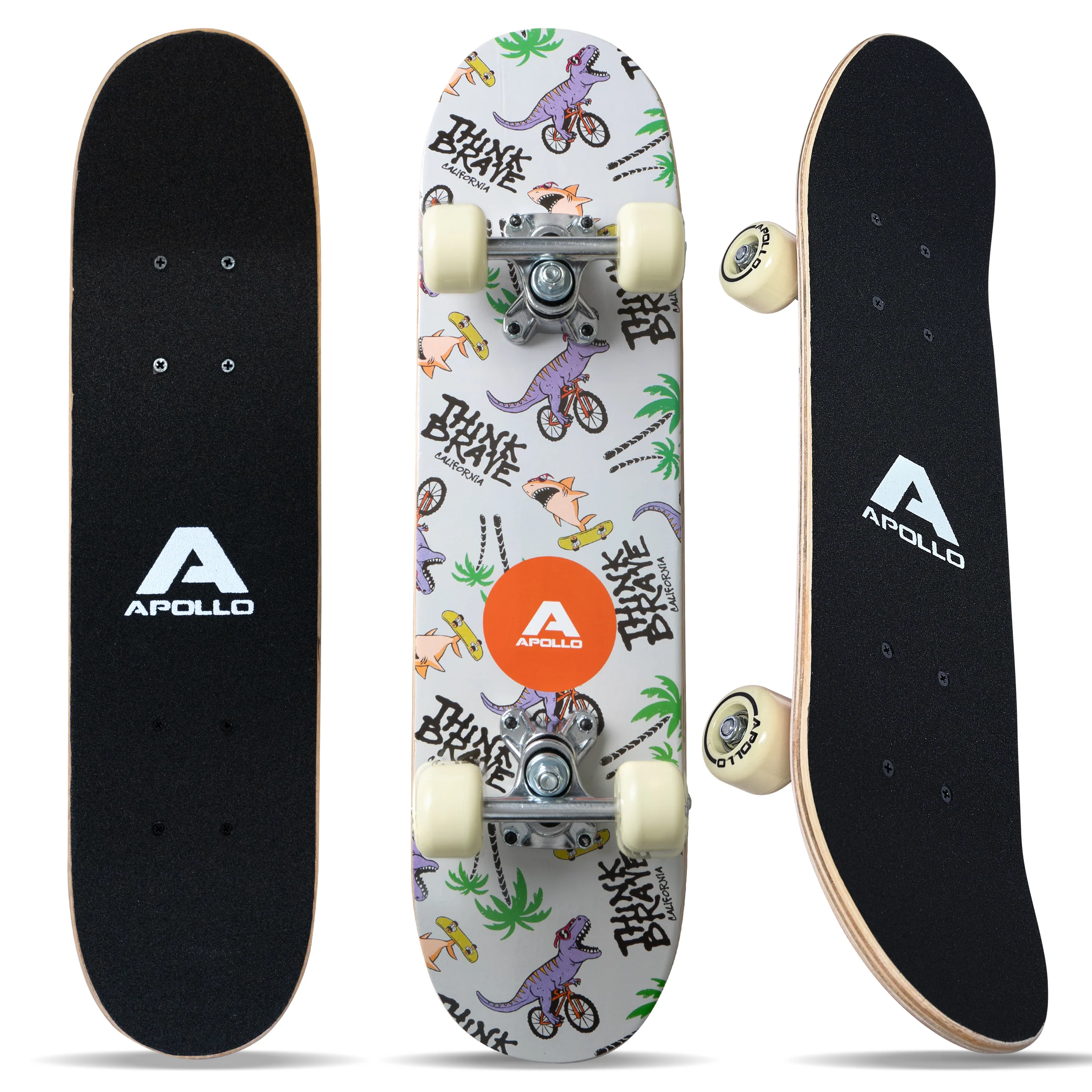Kinder Skateboard - T-Rex - 61 cm