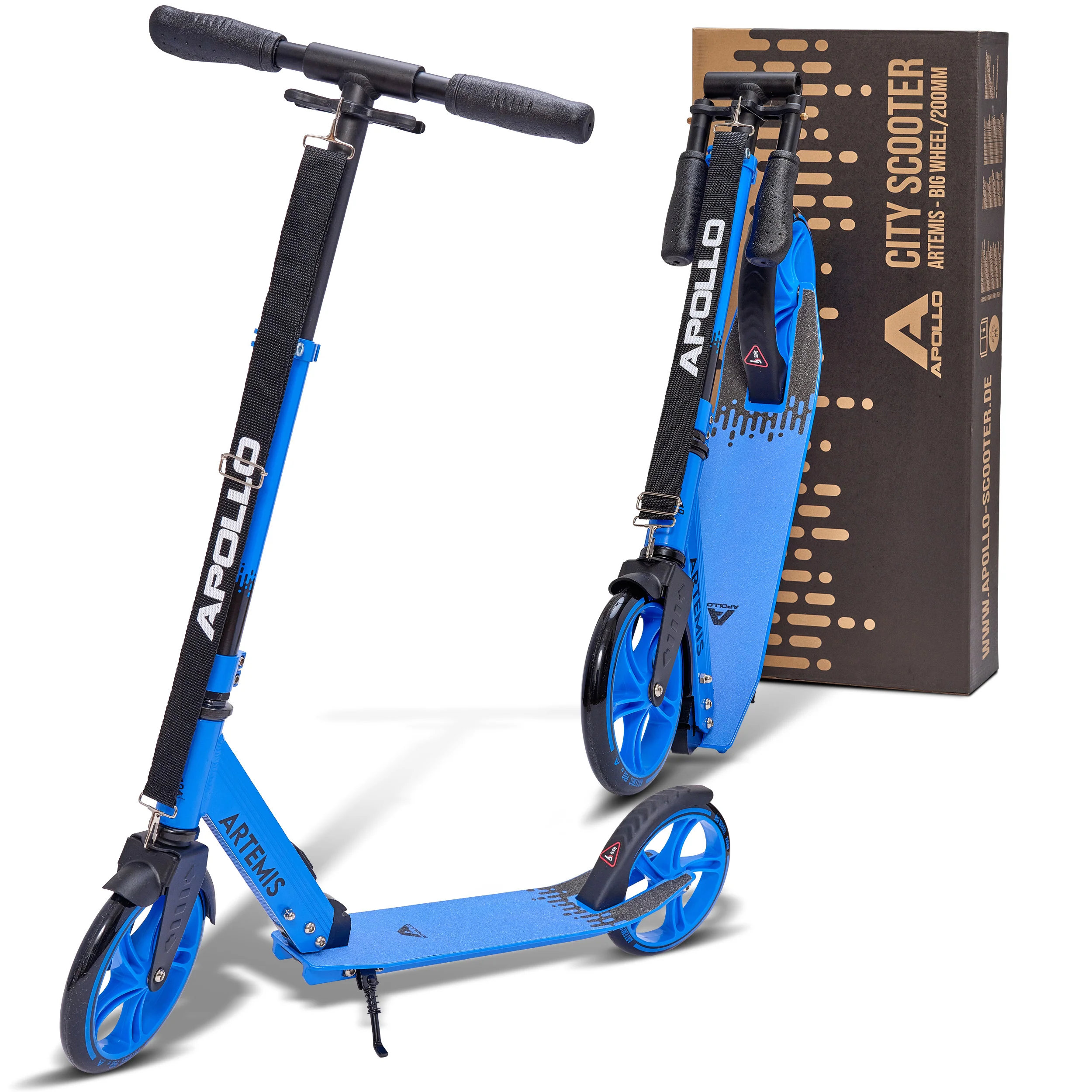 Klappbarer City Roller "Artemis" höhenverstellbarer Tretroller für Kinder & Jugendliche - Image 16