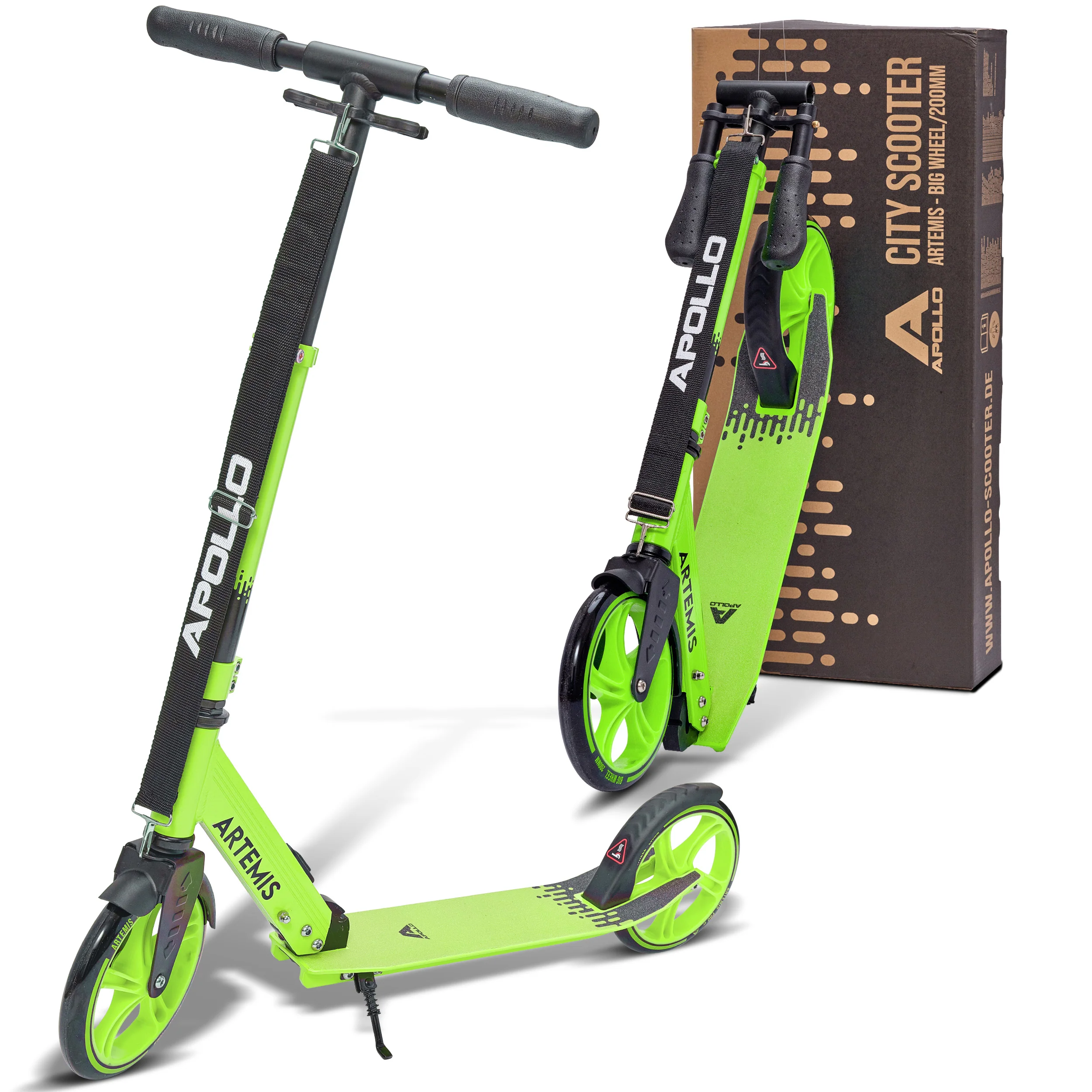 Klappbarer City Roller "Artemis" höhenverstellbarer Tretroller für Kinder & Jugendliche - Image 37