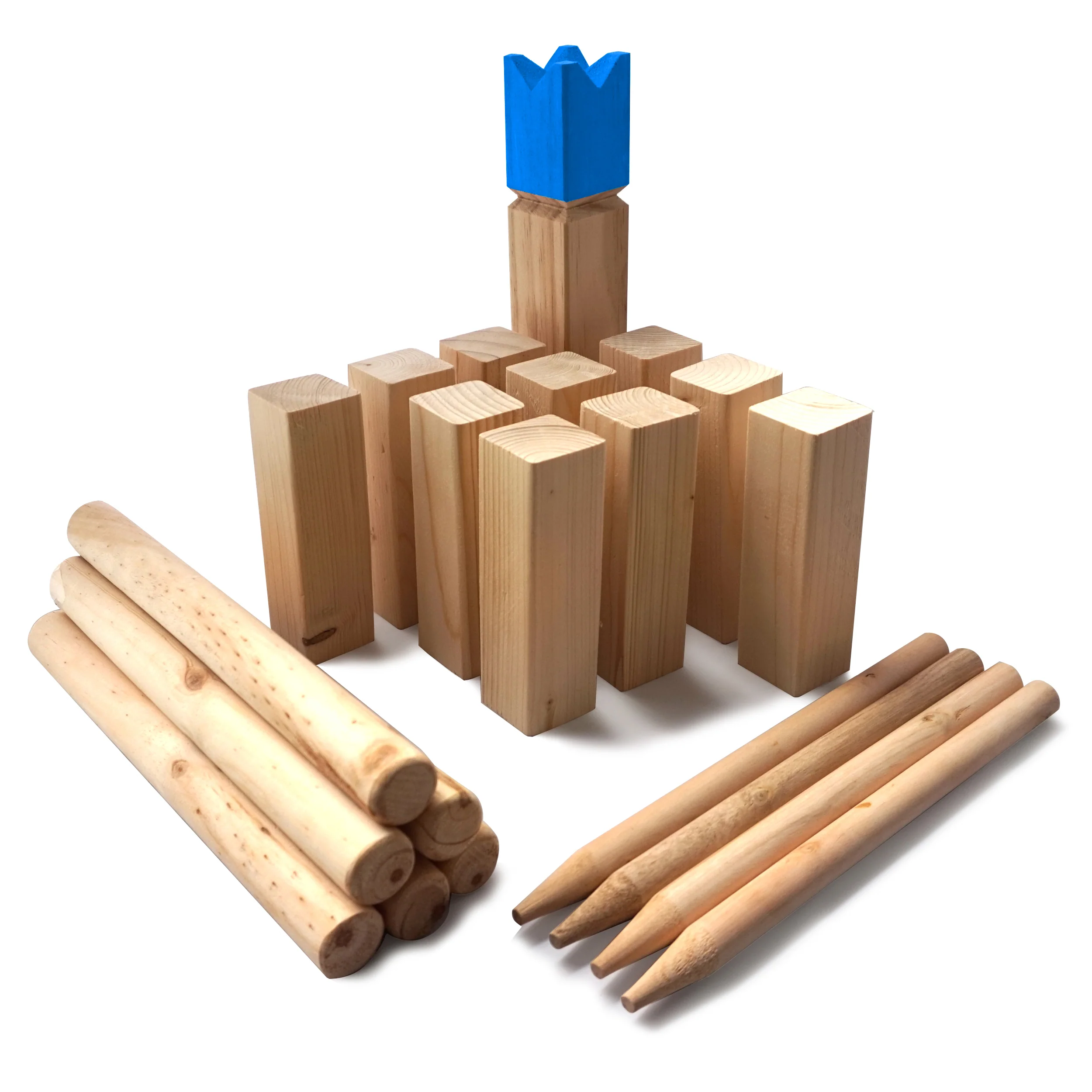 Kubb - Original Wikinger Wurfspiel - Holz Schach Kegel Spiel von Ocean5 - Image 20