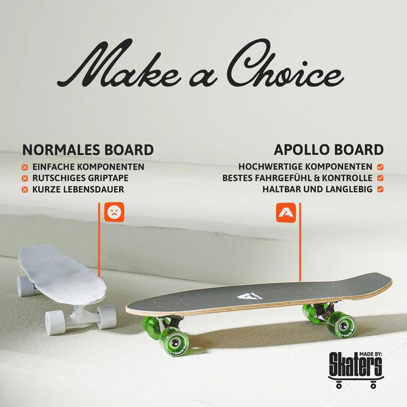 Mini Longboard - Classic Green Midi - Image 5