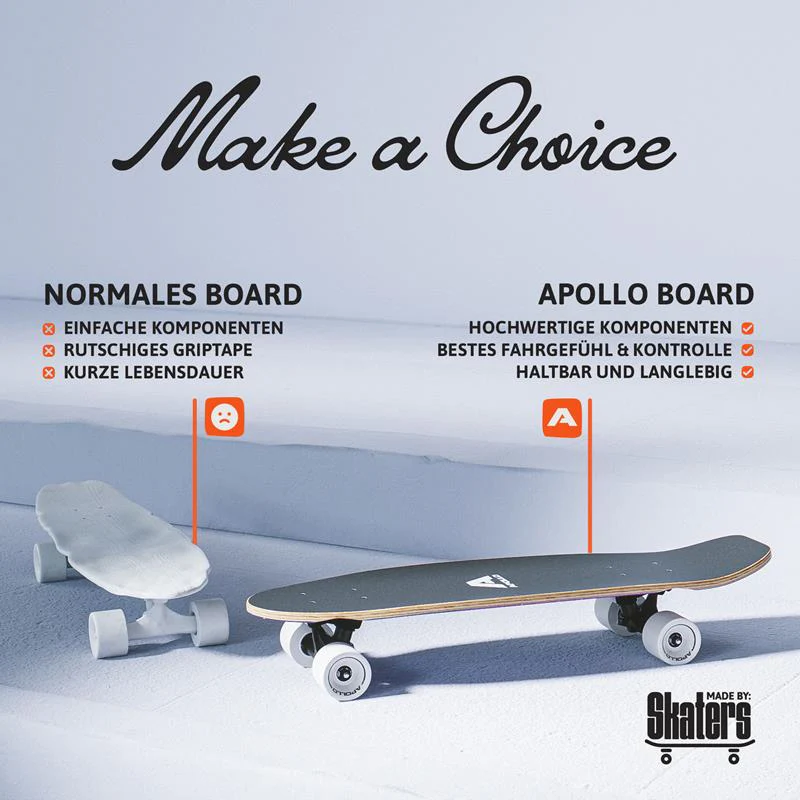 Mini-Longboard - Nebula Midi - 27" Midi Cruiser als Komplett-Board - Image 4