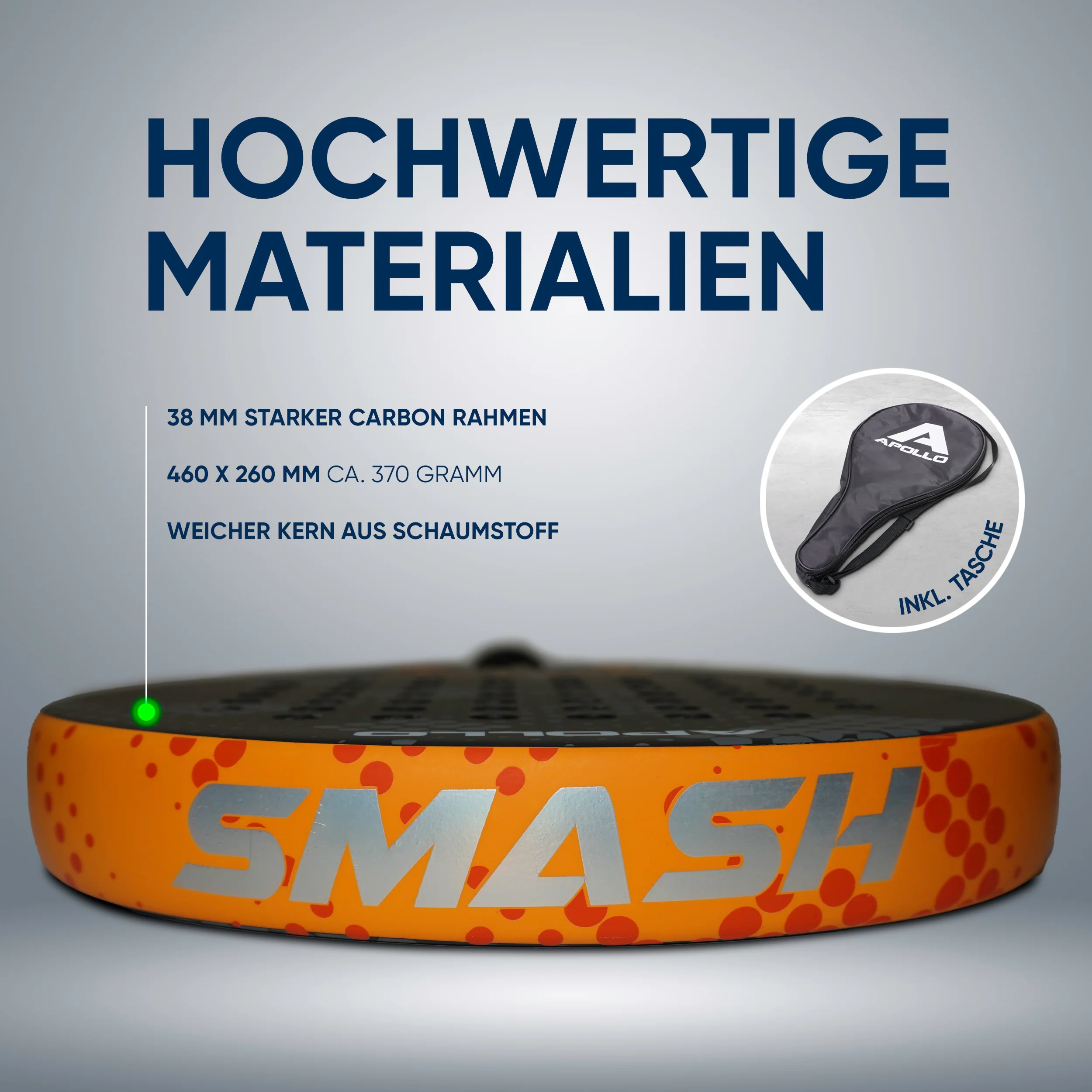 Padelschläger / Padel Rackets - 3K Smash - Image 12