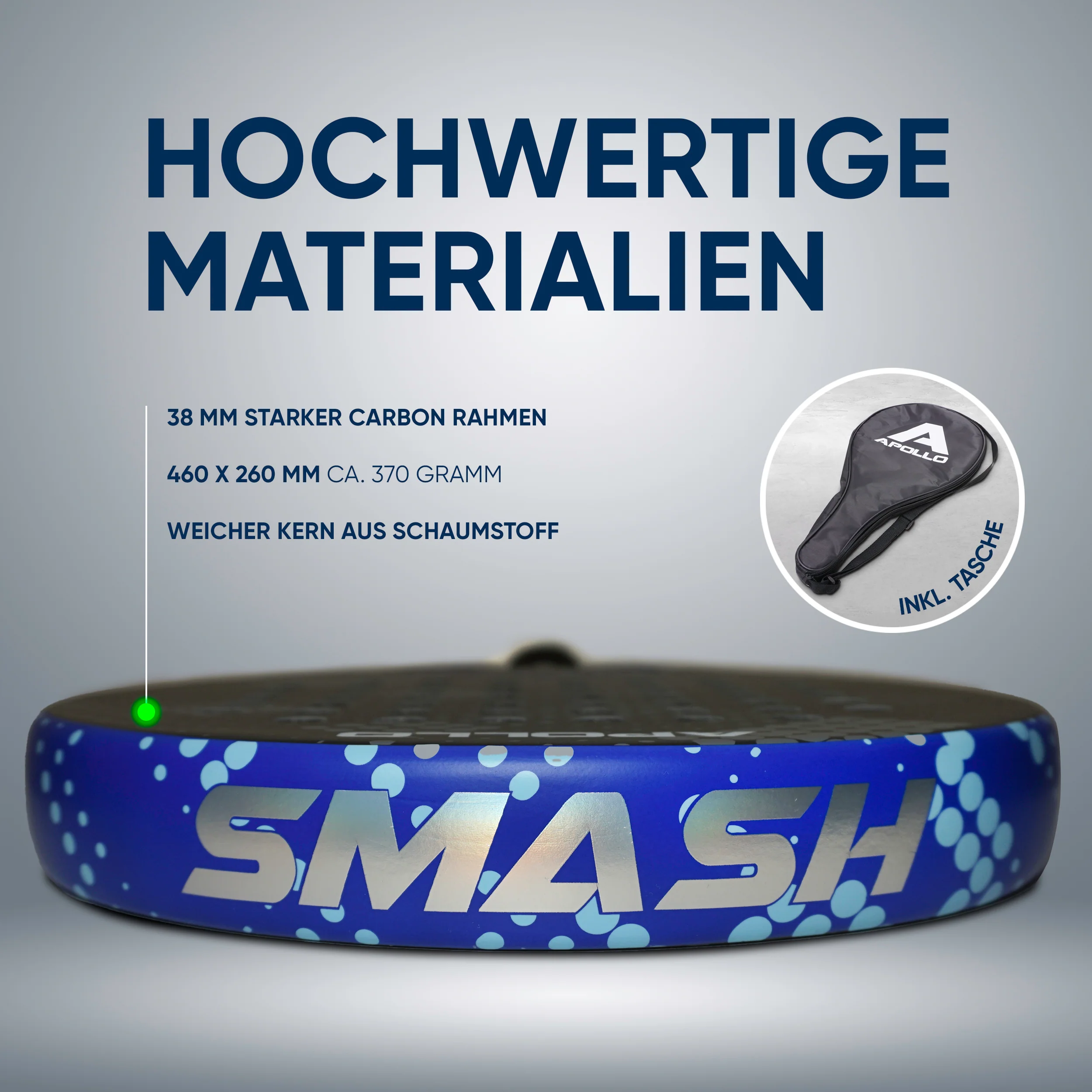 Padelschläger / Padel Rackets - 3K Smash - Image 5