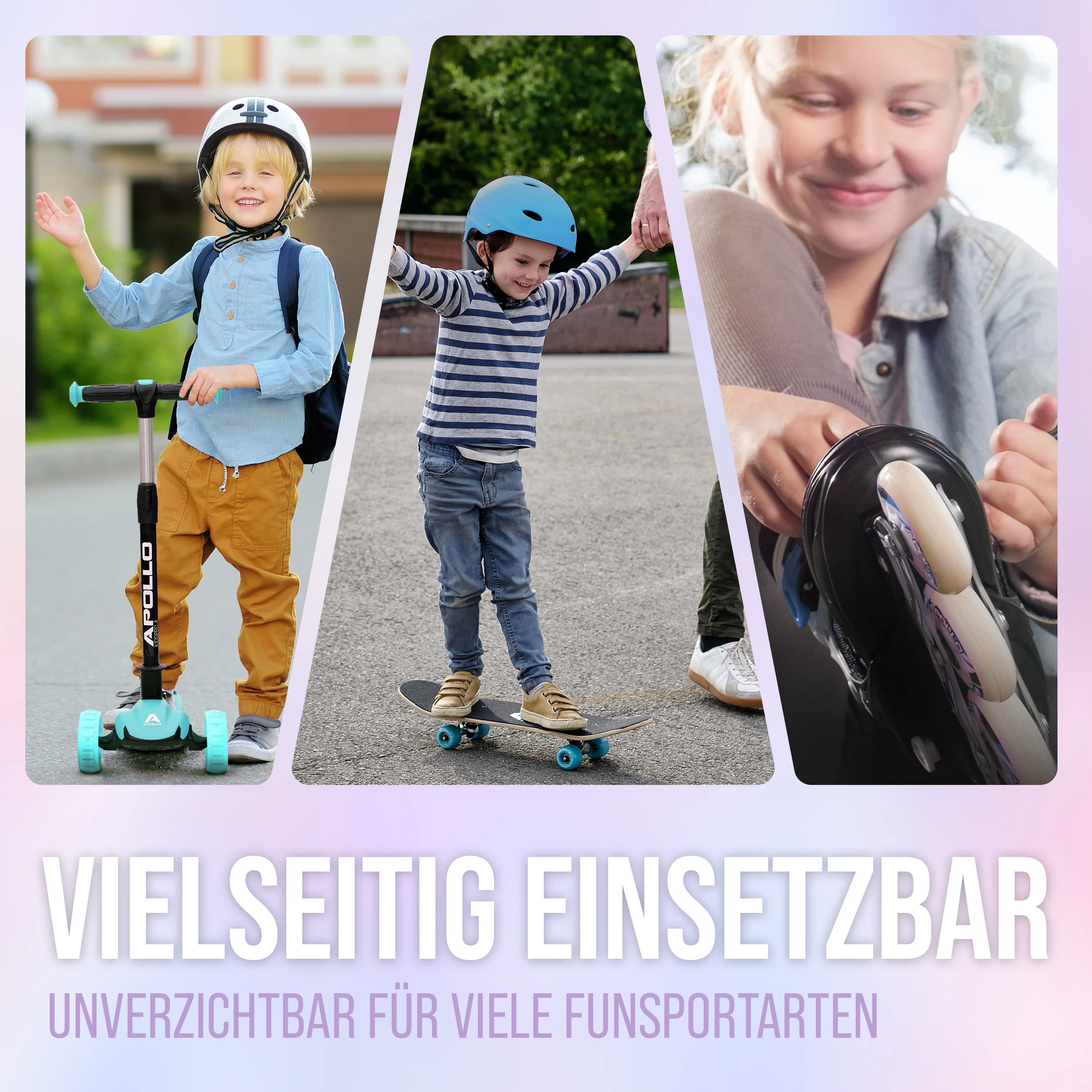 Apollo Schoner Set für Kinder, Knie und Ellenbogenschützer - Image 6