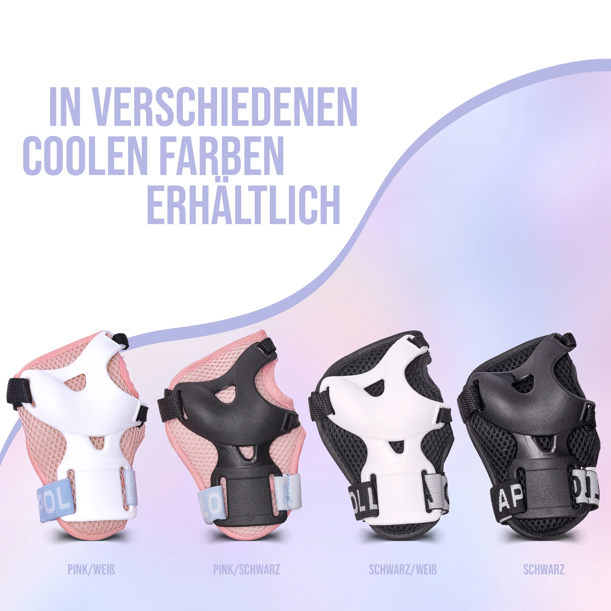 Apollo Schoner Set für Kinder, Knie und Ellenbogenschützer - Image 7