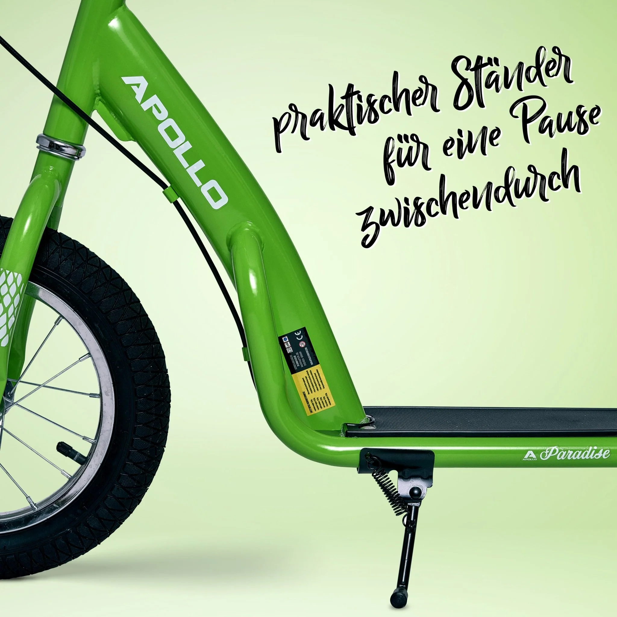 Retro Scooter Paradise Roller mit Luftreifen 12,5 Zoll - Image 11