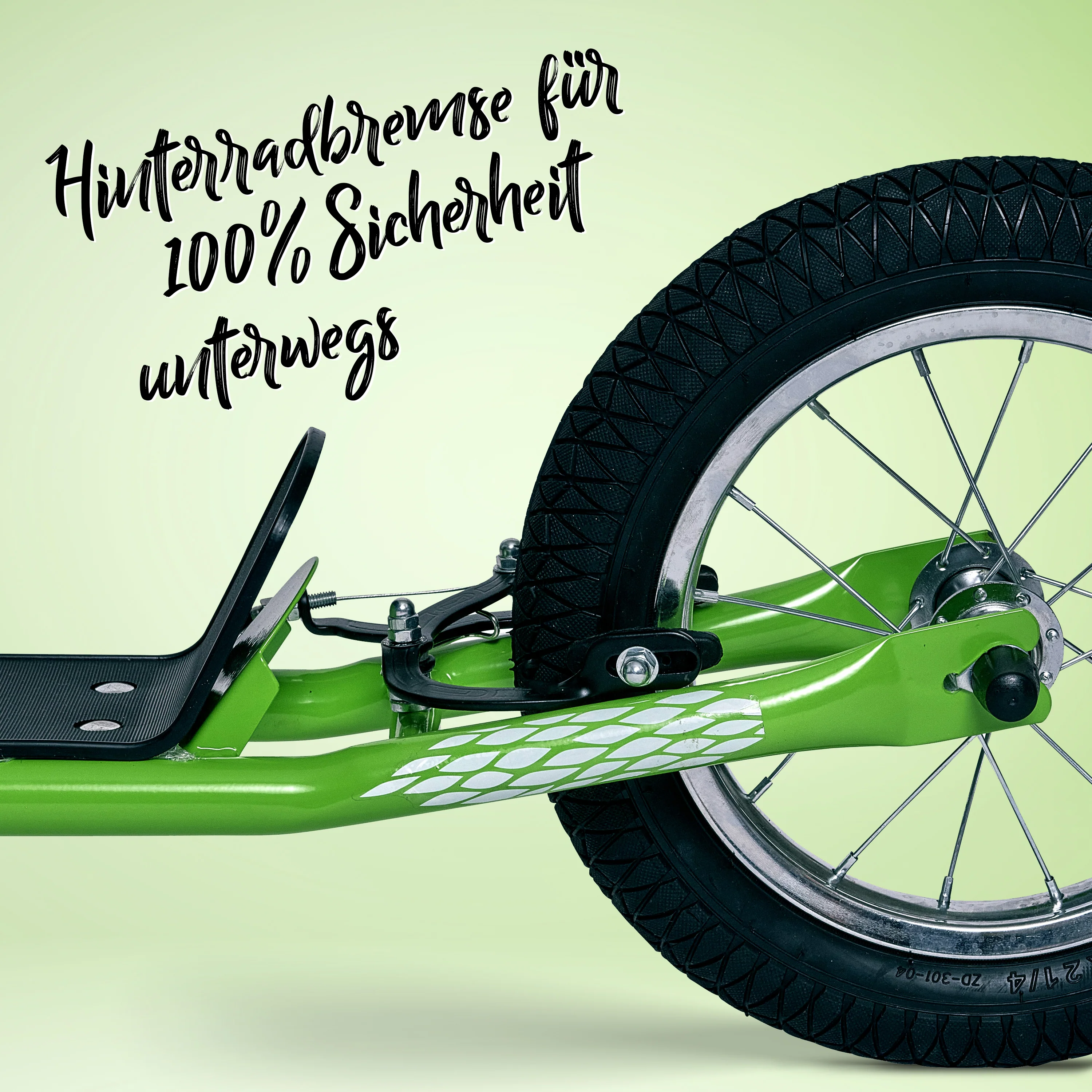 Retro Scooter Paradise Roller mit Luftreifen 12,5 Zoll - Image 12