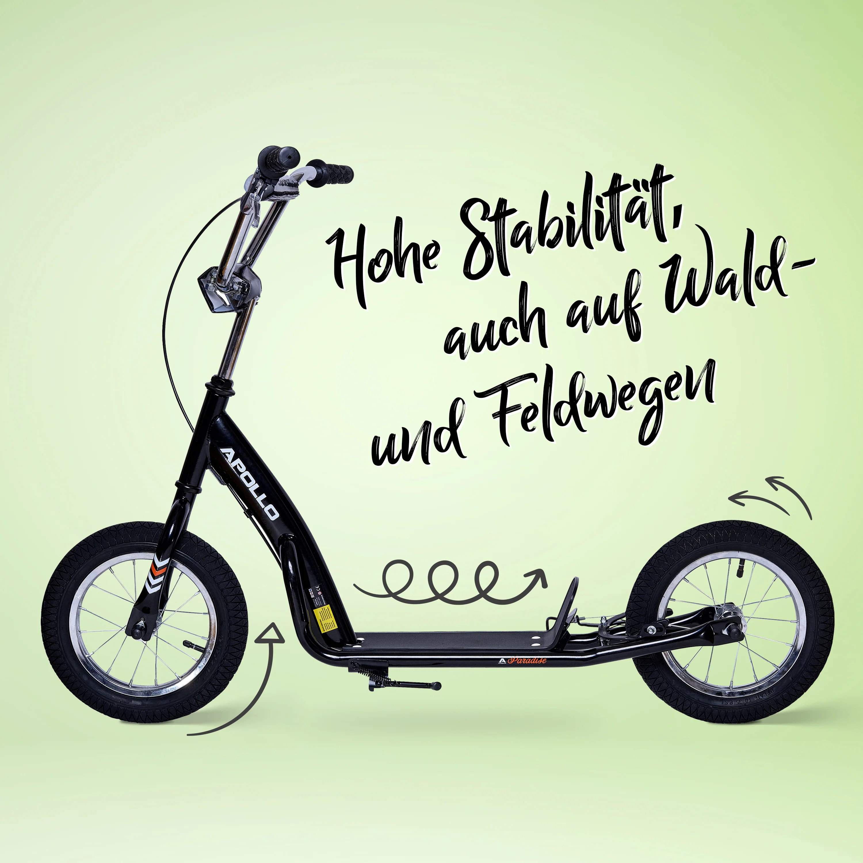 Retro Scooter Paradise Roller mit Luftreifen 12,5 Zoll - Image 24