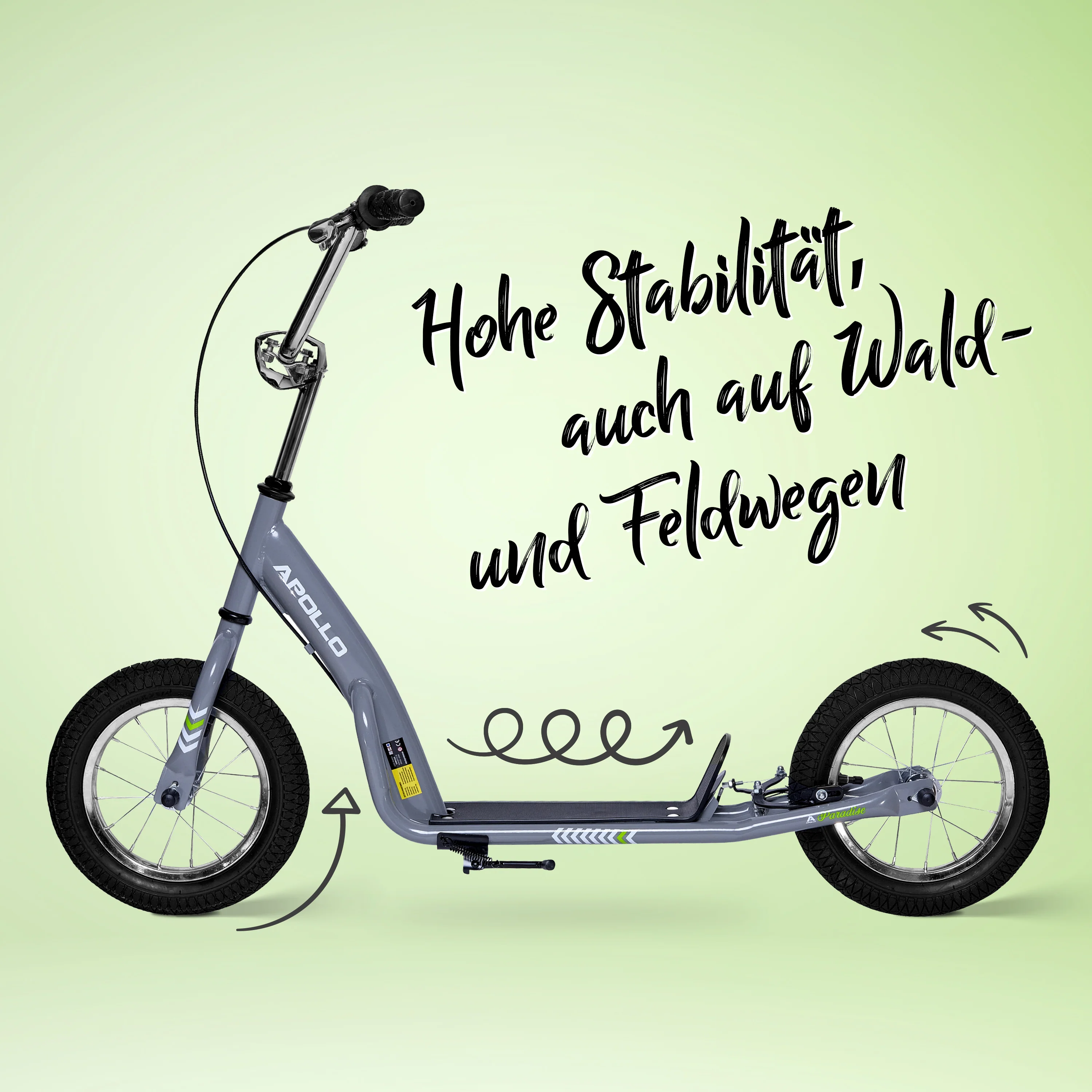 Retro Scooter Paradise Roller mit Luftreifen 12,5 Zoll - Image 31
