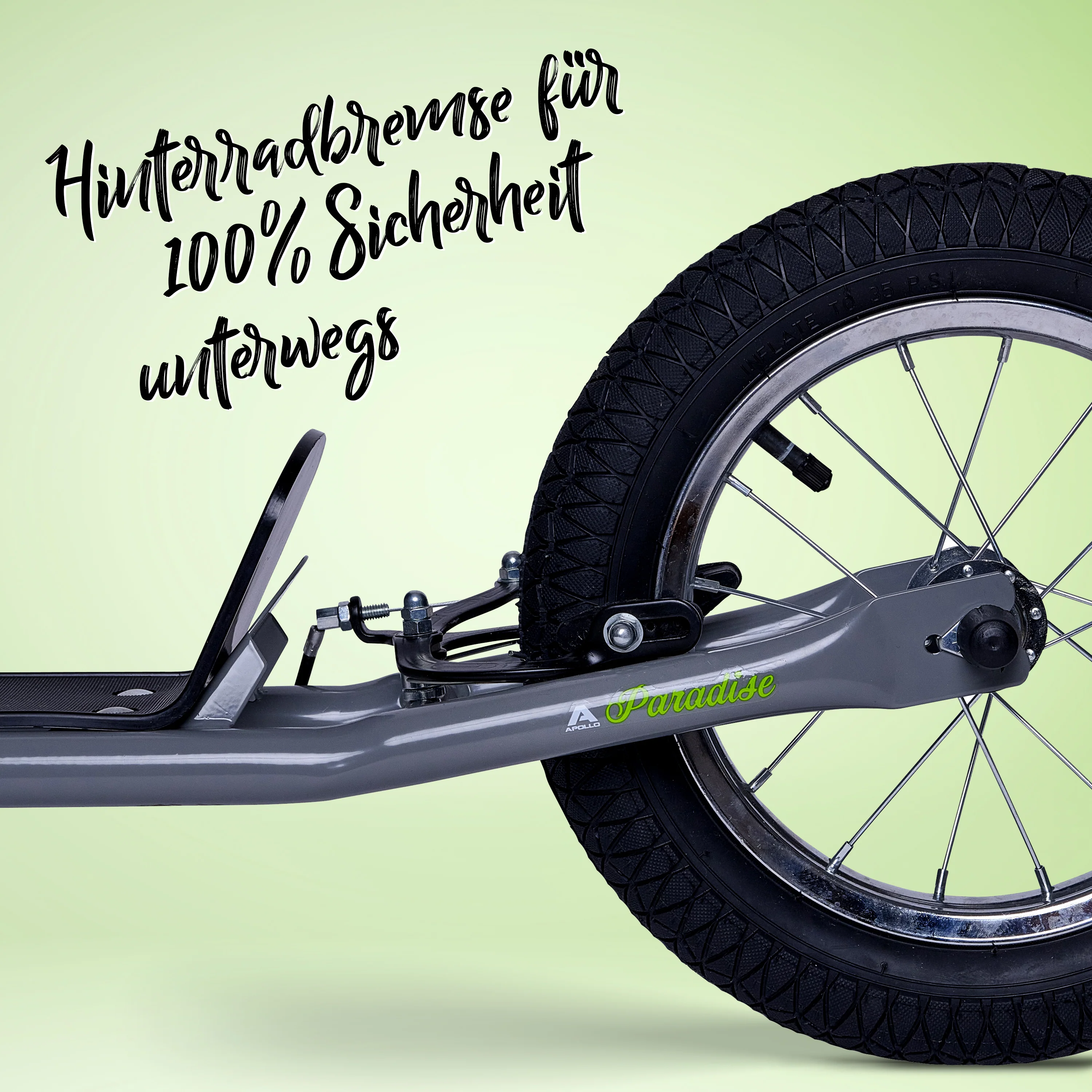 Retro Scooter Paradise Roller mit Luftreifen 12,5 Zoll - Image 33