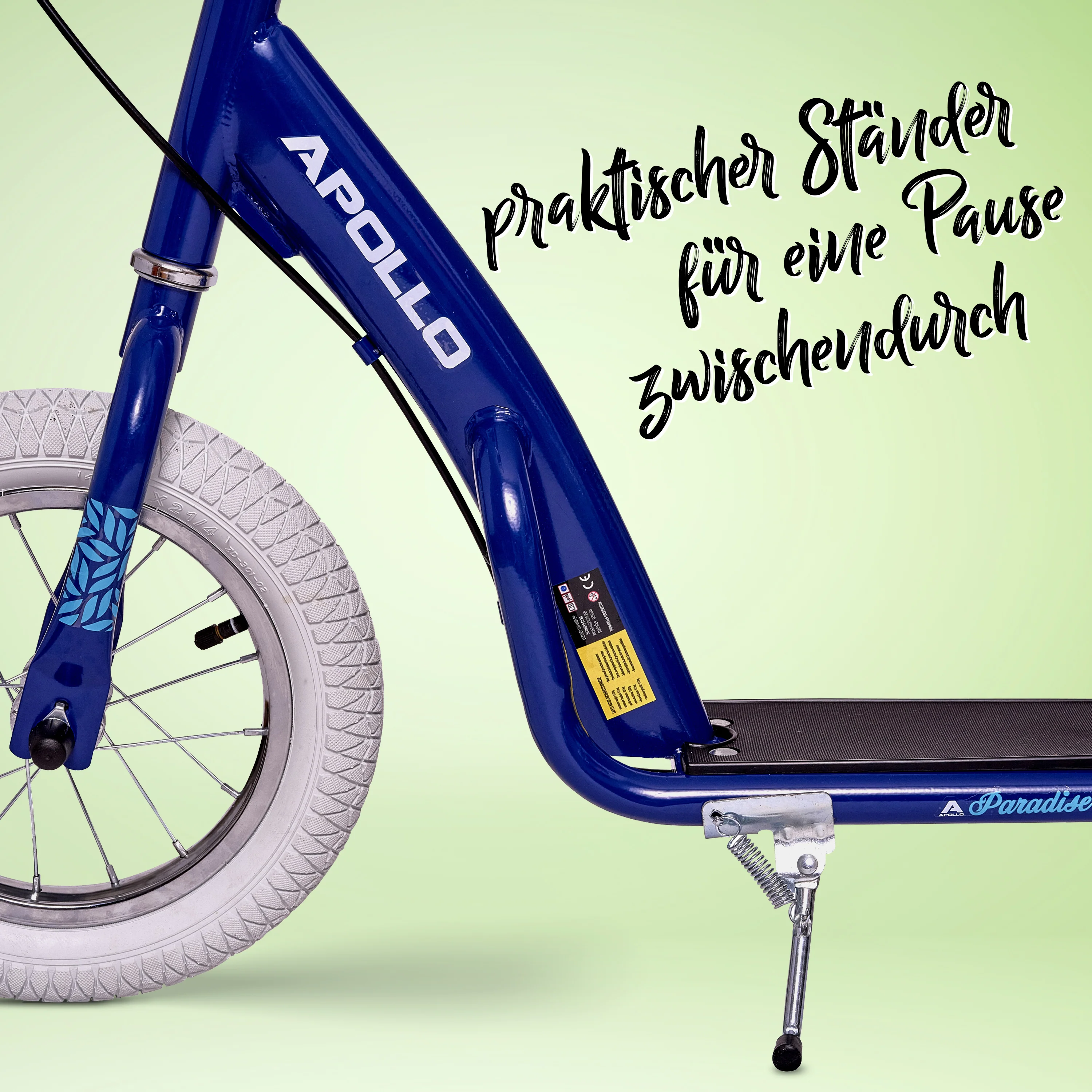Retro Scooter Paradise Roller mit Luftreifen 12,5 Zoll - Image 39