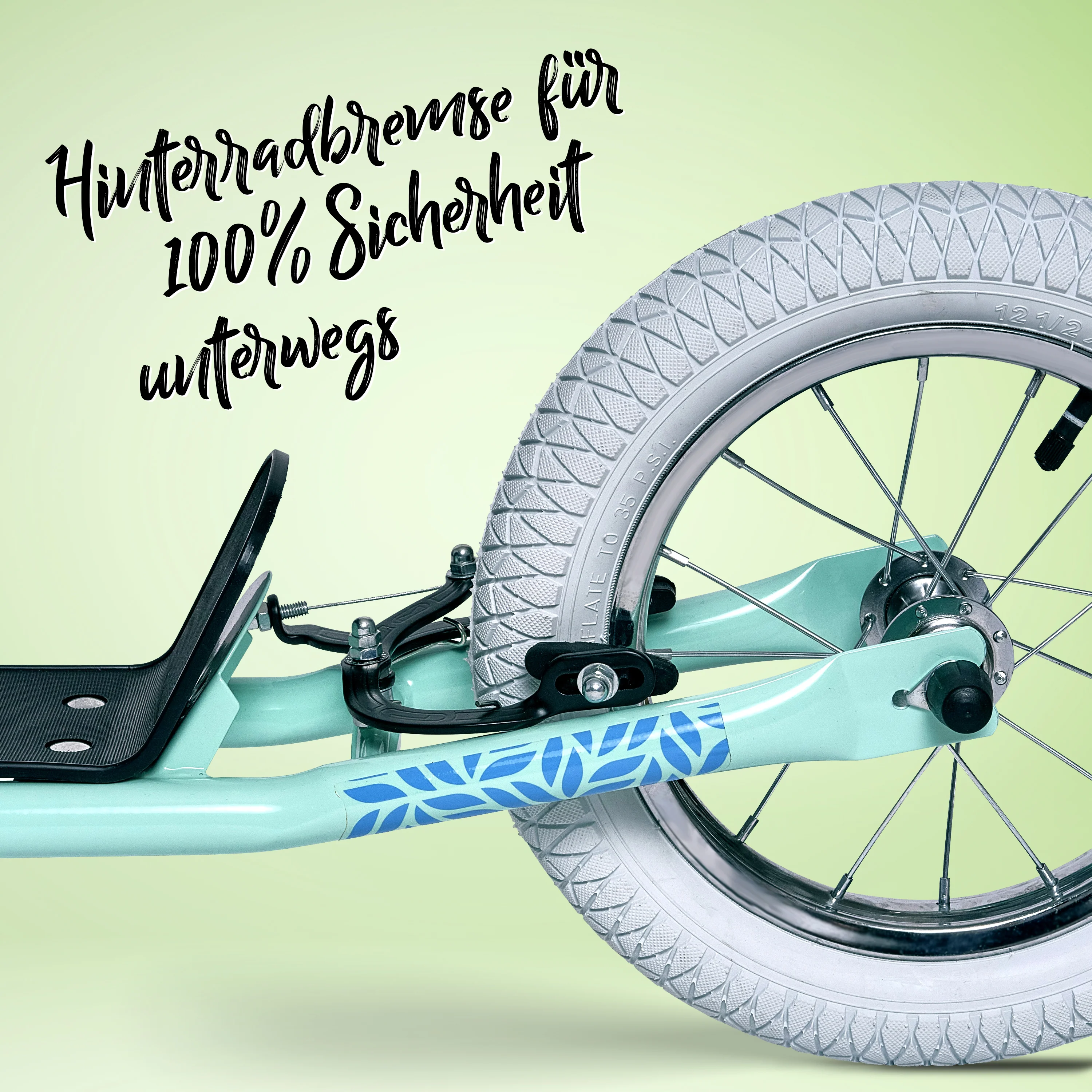 Retro Scooter Paradise Roller mit Luftreifen 12,5 Zoll - Image 47