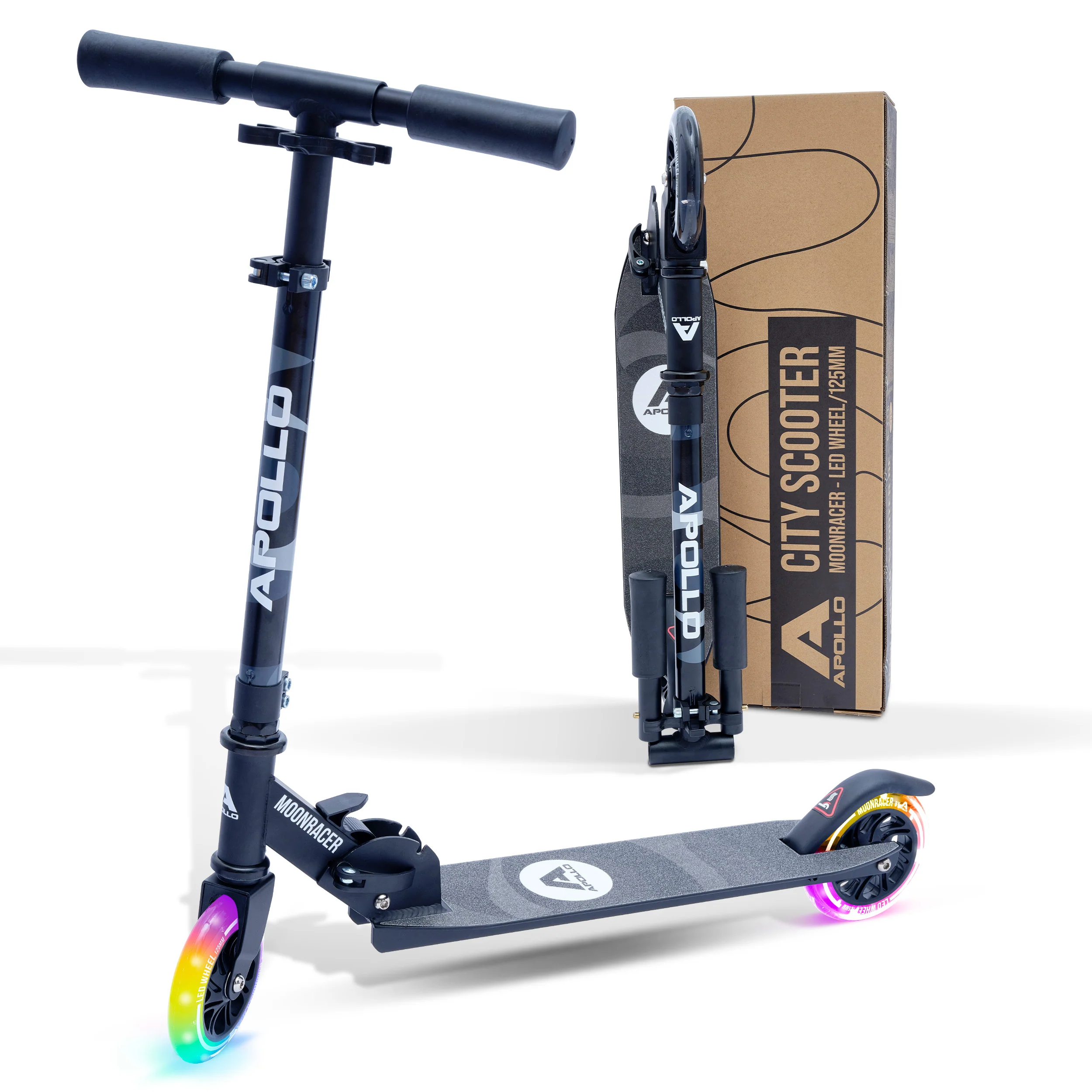 Scooter LED - "Moonracer" City Scooter Kinder mit Federung - Image 27