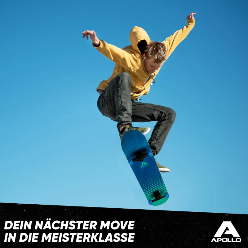 Skateboard - Fresh - 7-lagiges Holz-Komplettboard mit ABEC 7 von Apollo - Image 10