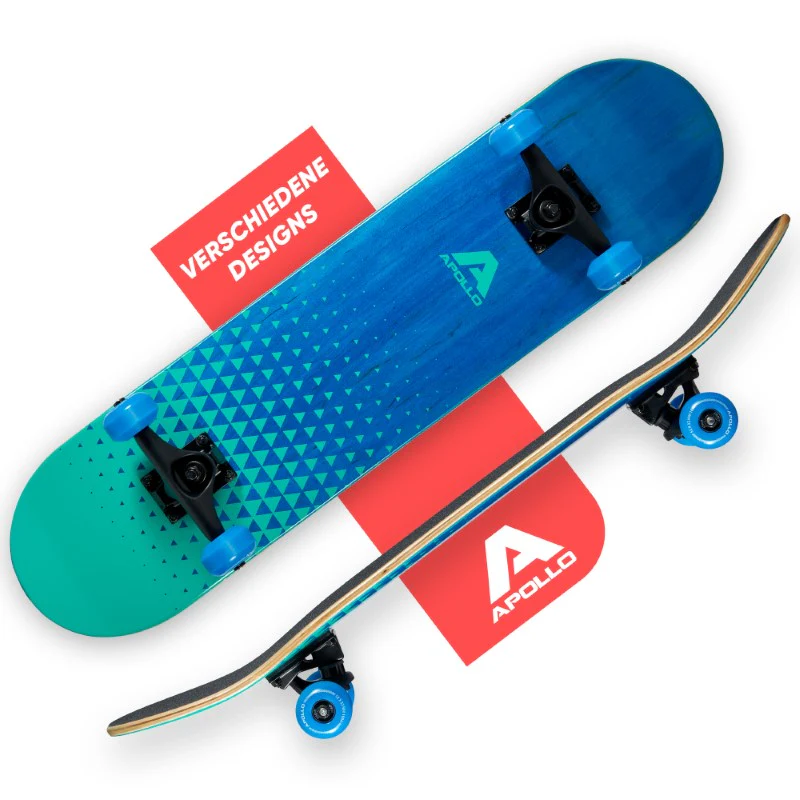Skateboard - Fresh - 7-lagiges Holz-Komplettboard mit ABEC 7 von Apollo - Image 3