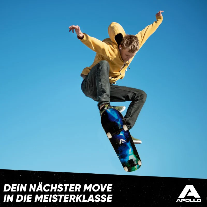Skateboard - Galaxy - 7-lagiges Holz-Komplettboard mit ABEC 7 - Image 10