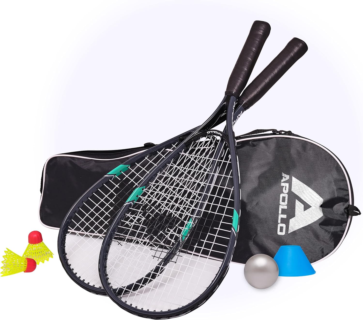 Speed Badminton Set - inkl. Tasche, 2x Schläger, Bälle - Image 16