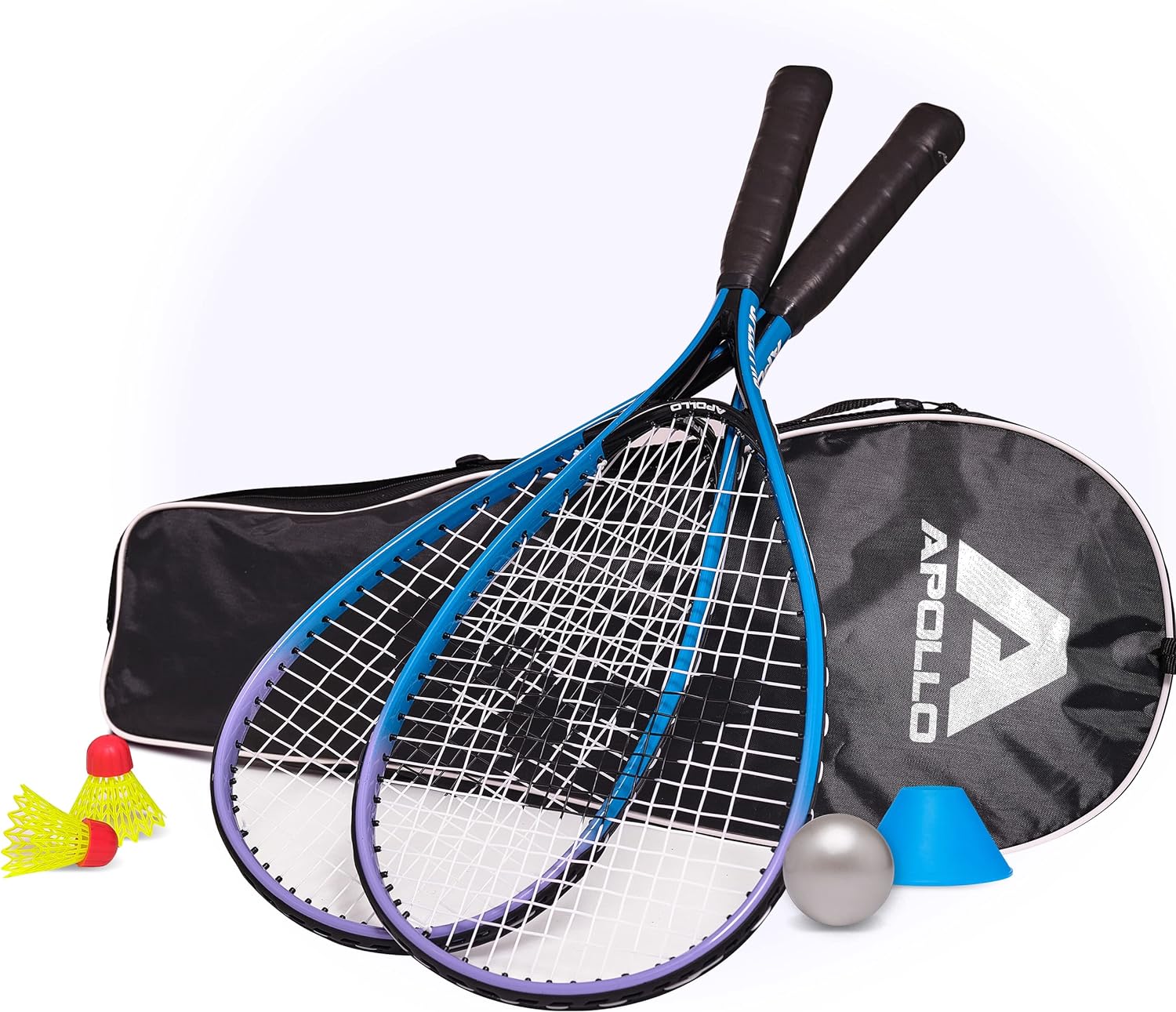 Speed Badminton Set - inkl. Tasche, 2x Schläger, Bälle - Image 9