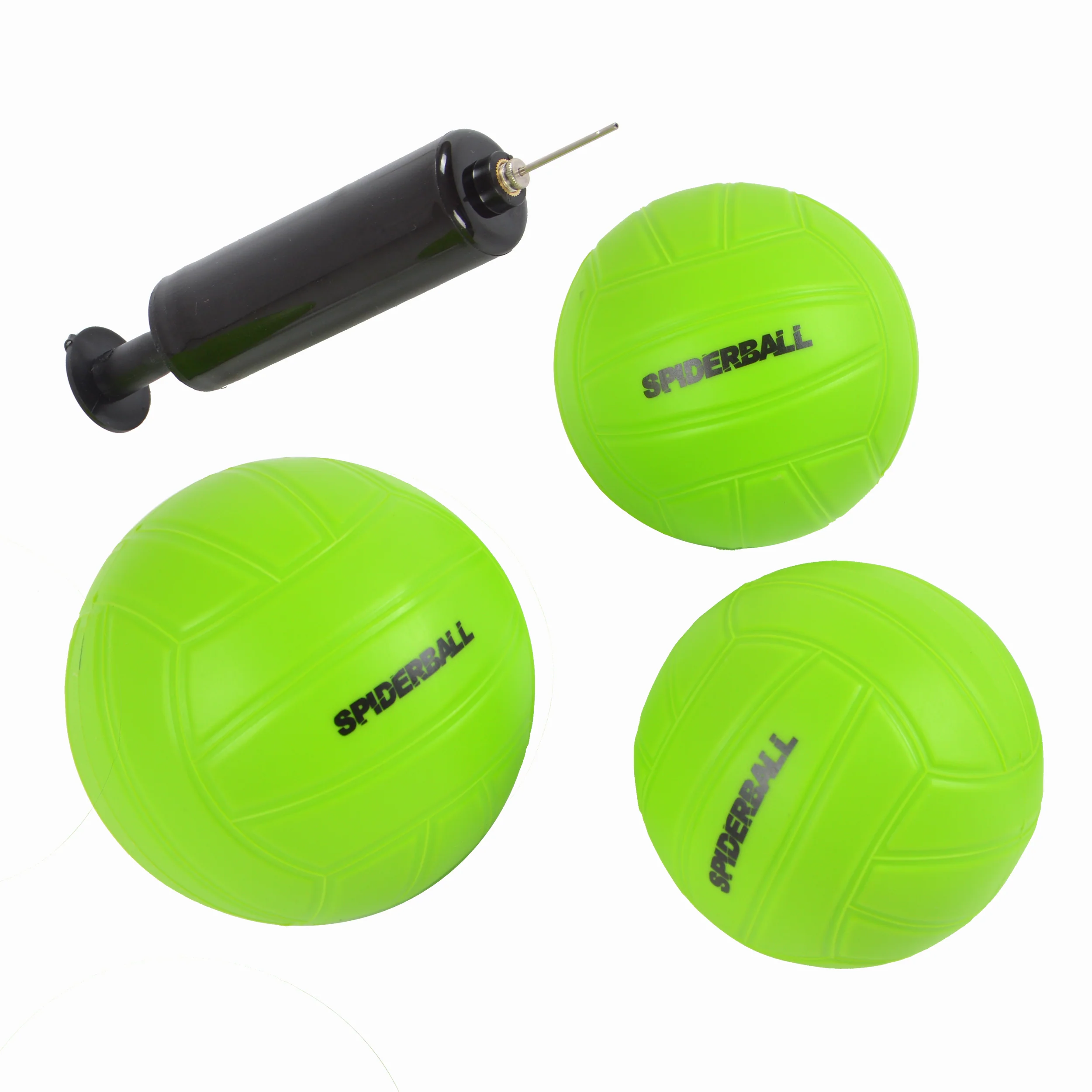 Spiderball Set, Ball-Spiel mit Netz, 3 Bällen und Tragetasche - Image 10
