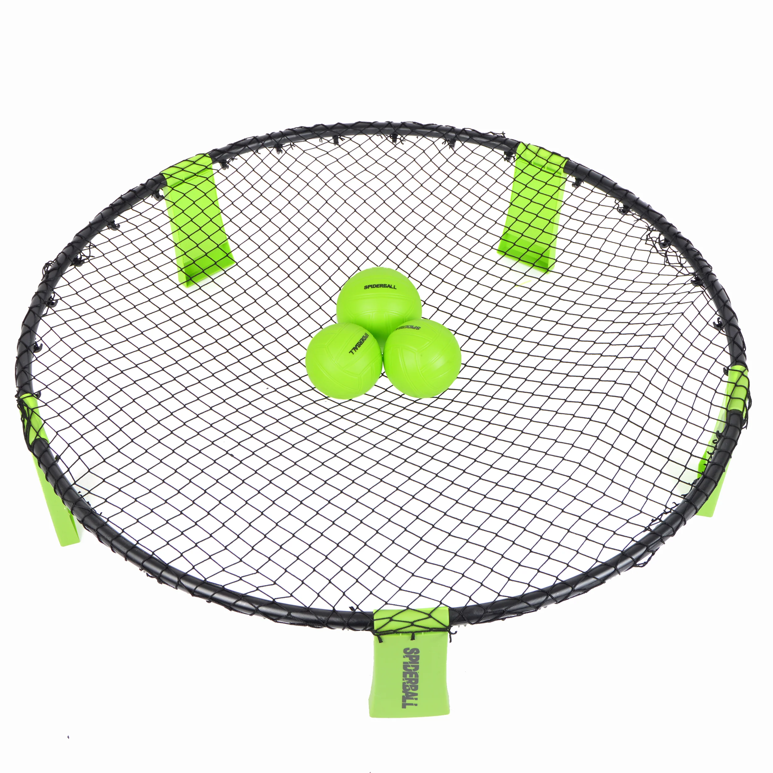 Spiderball Set, Ball-Spiel mit Netz, 3 Bällen und Tragetasche - Image 8