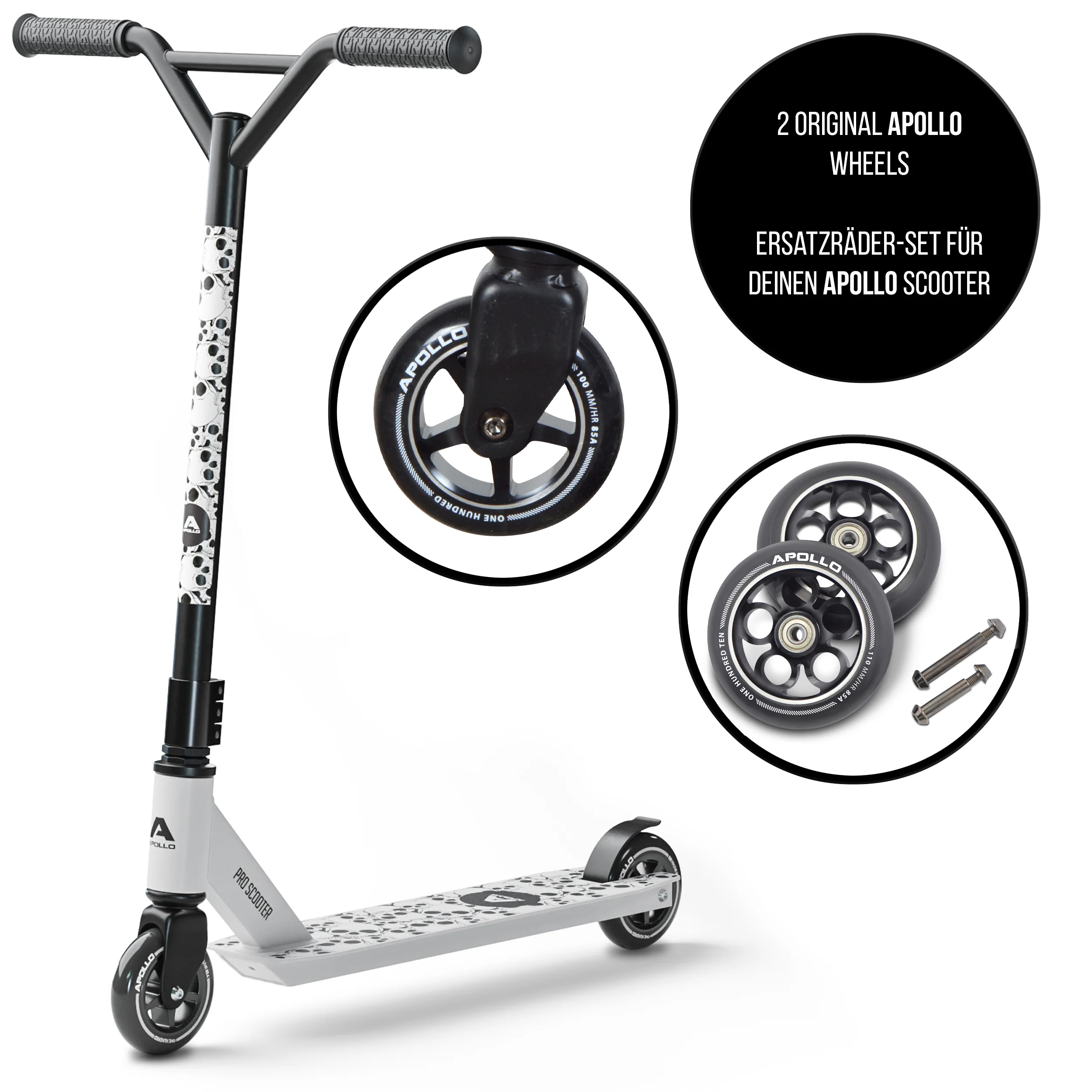 Stunt Scooter 110mm ALU Core Wheel Set - Image 6