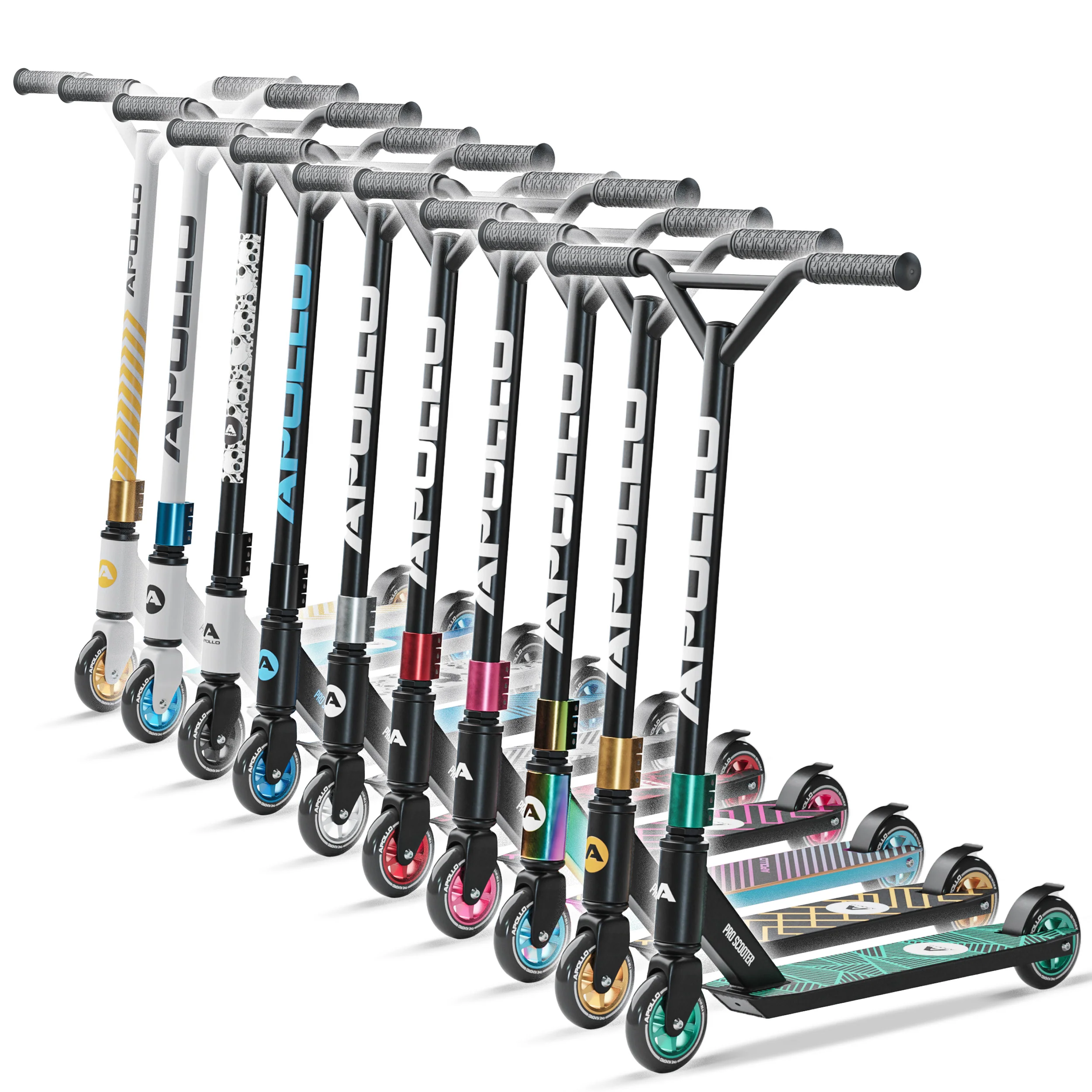 Stunt Scooter - Genius Pro Robuster Kinder Scooter mit ABEC 9 Kugellager