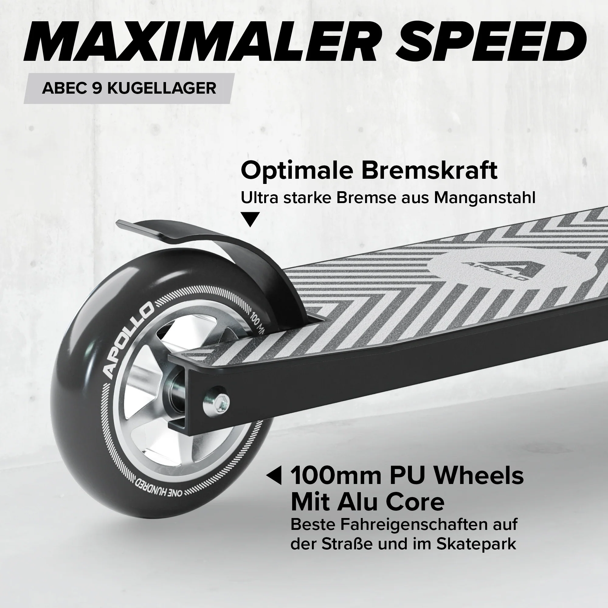 Stunt Scooter - Genius Pro Robuster Kinder Scooter mit ABEC 9 Kugellager - Image 18