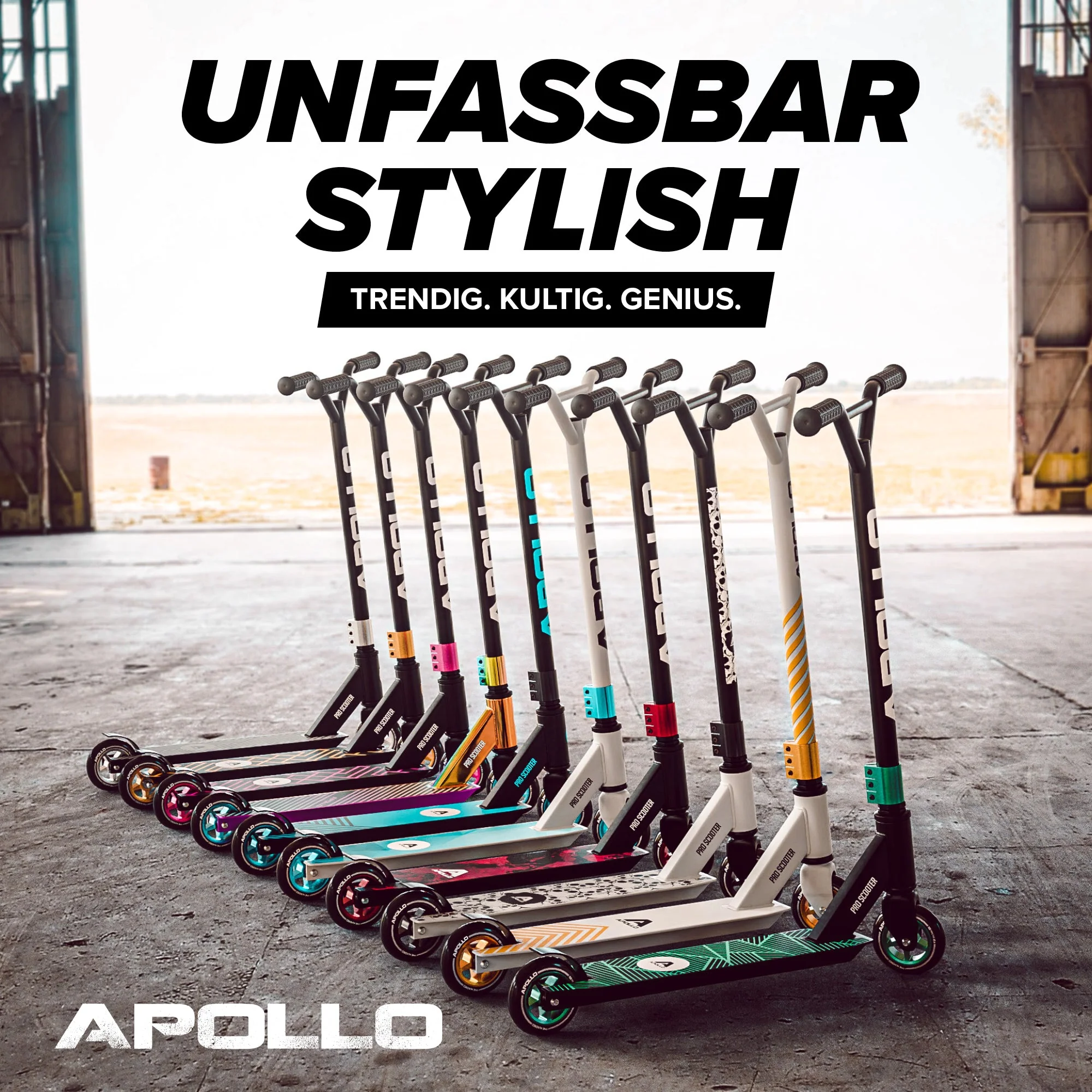 Stunt Scooter - Genius Pro Robuster Kinder Scooter mit ABEC 9 Kugellager - Image 55