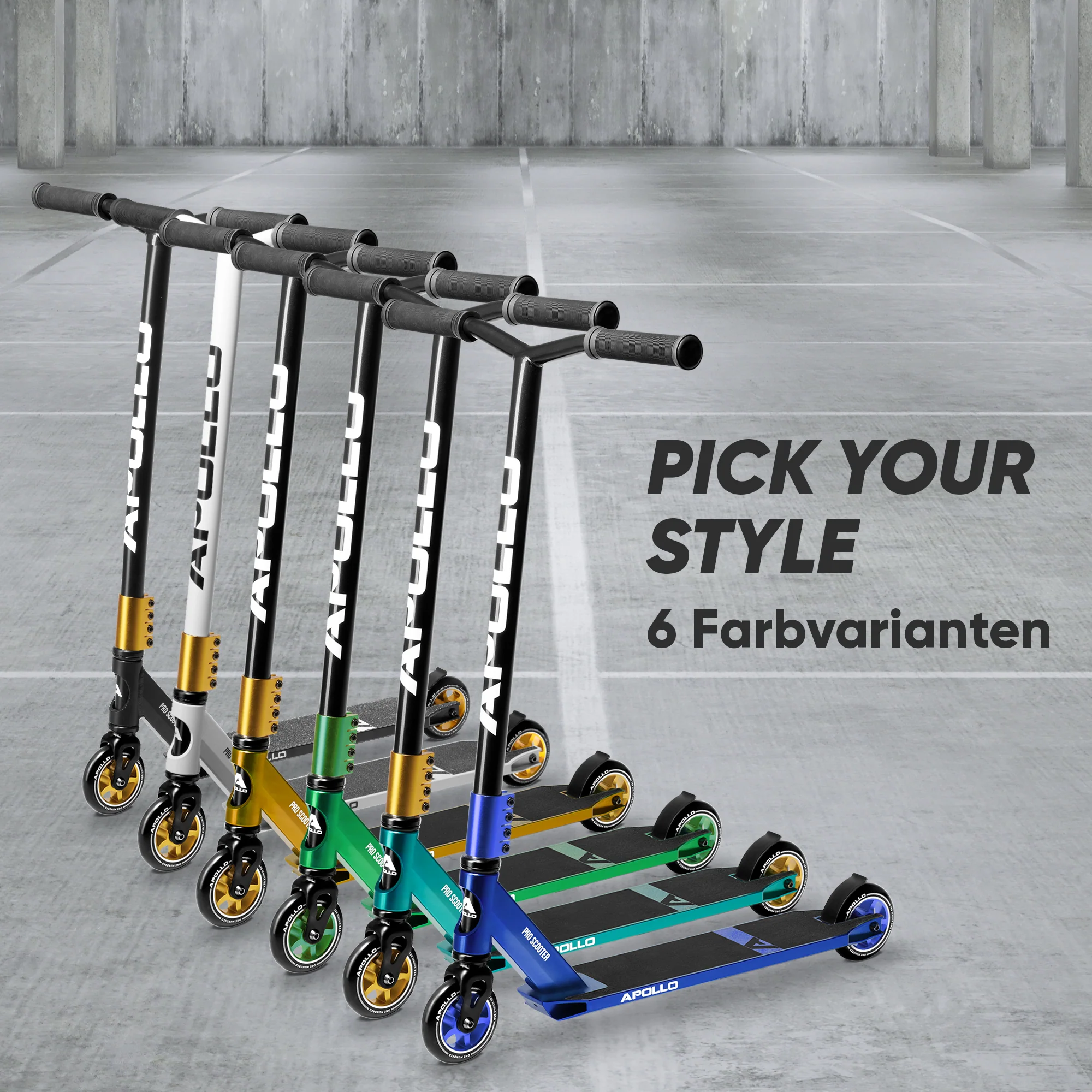 Stunt Scooter - Star Pro - HighQuality eloxierter Profi Stunt Scooter - Image 29