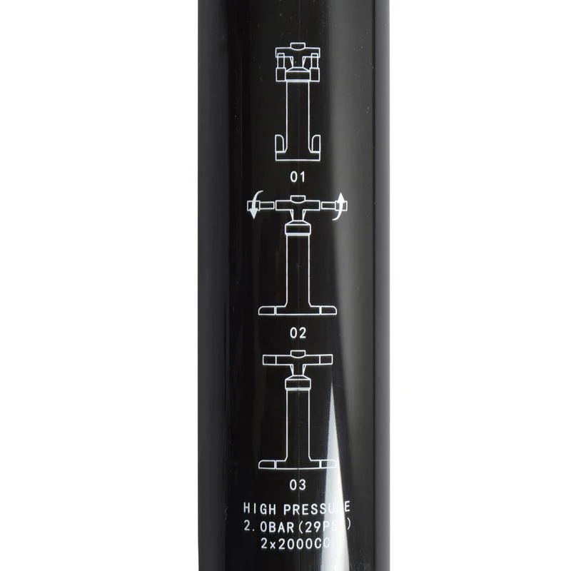 SUP Paddle Board - Doppelhub Luftpumpe für Paddle Boards - bis 2 bar - Image 4
