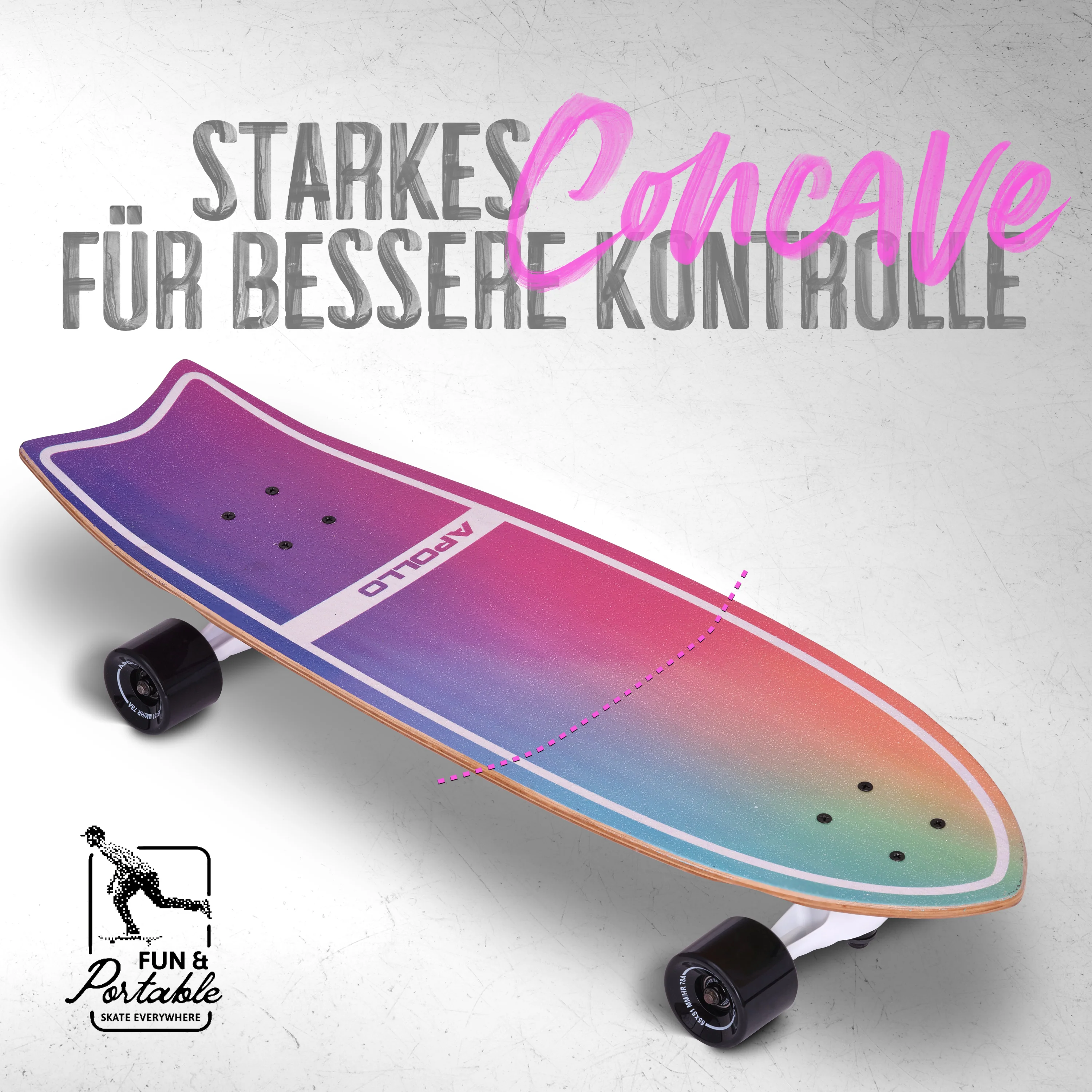 Surf Style Board - Apollo Rainbow - Image 5