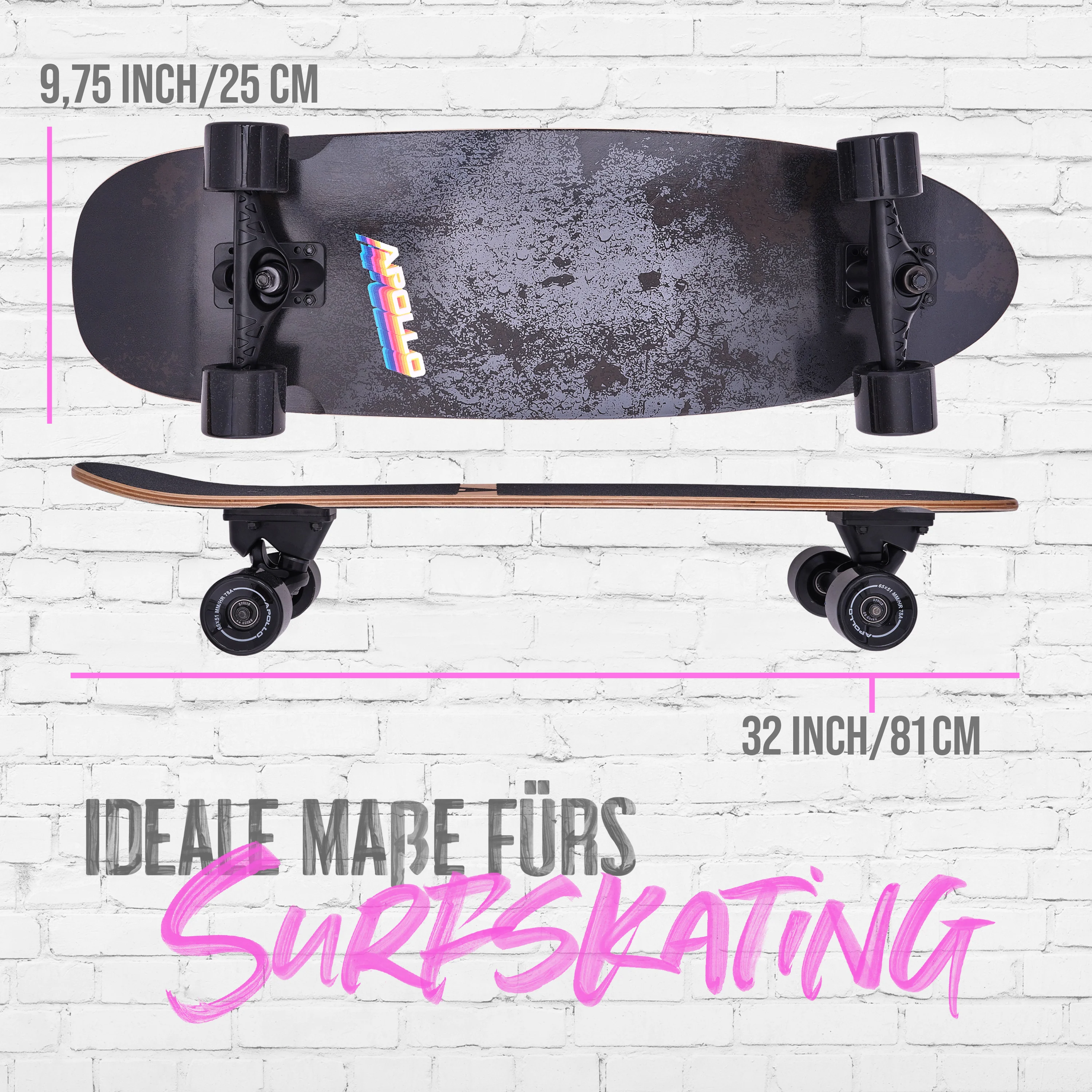 Surf Style Board - Black Marble - Image 2