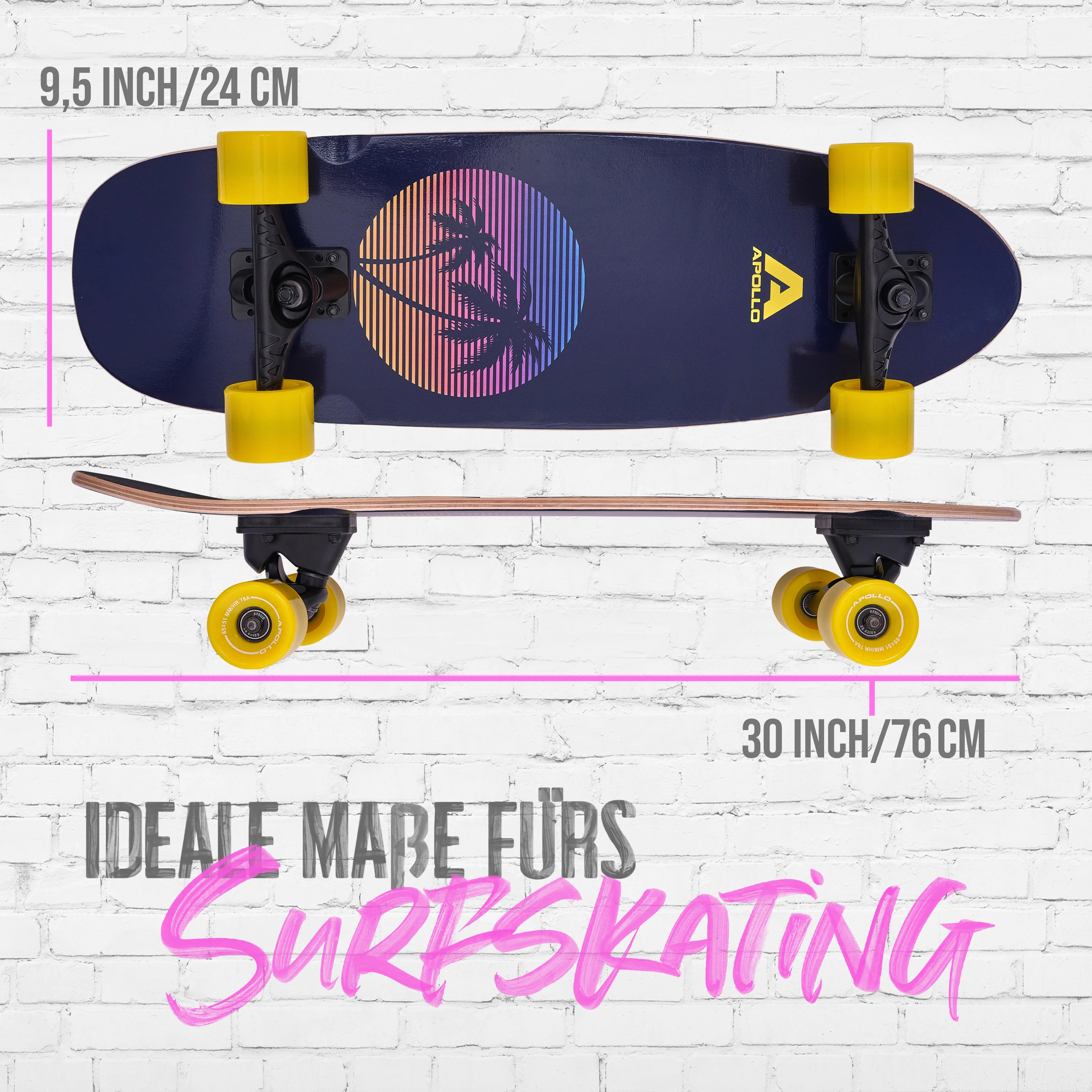 Surf Style Board - Miami Sunset - Image 2