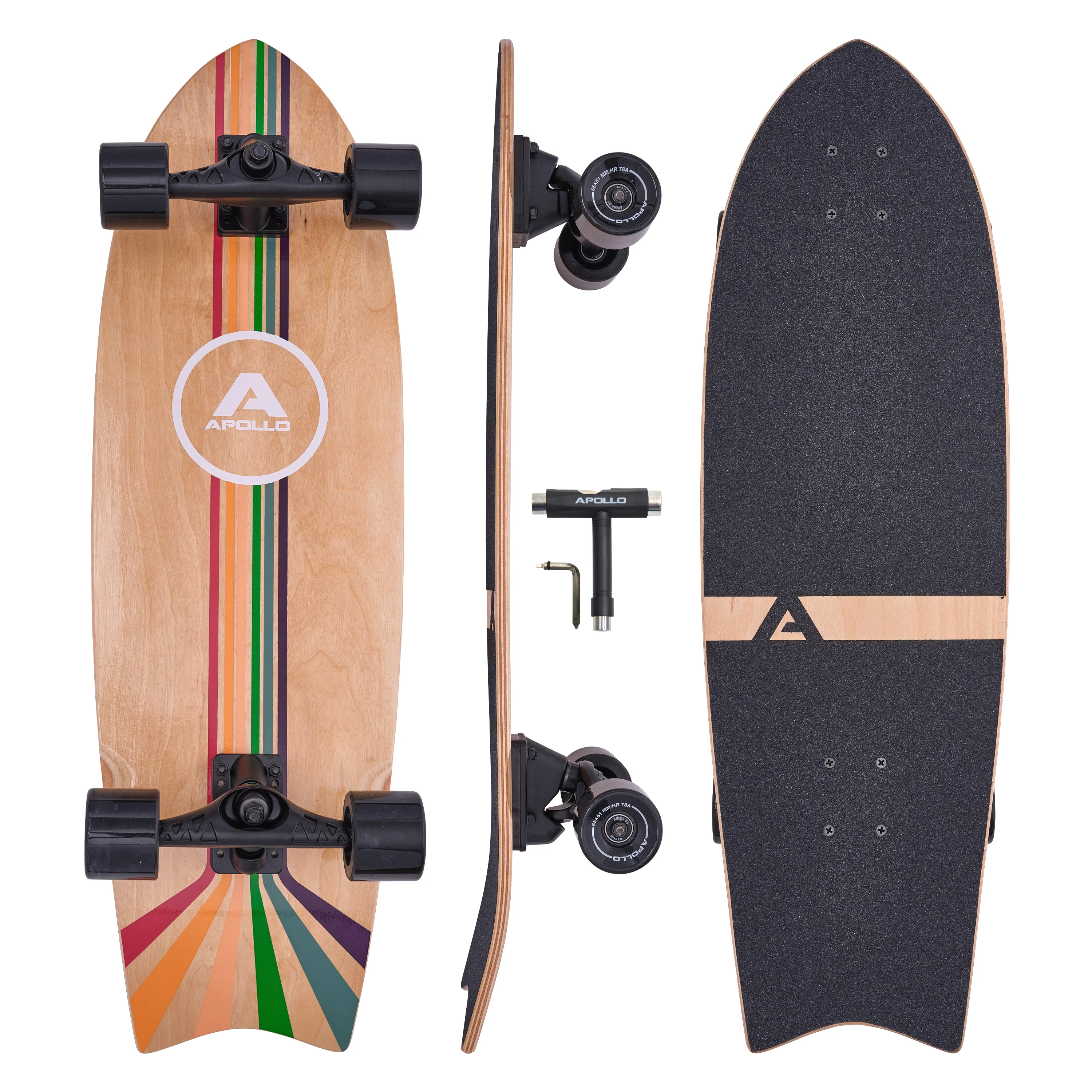Surf Style Board - Stripes